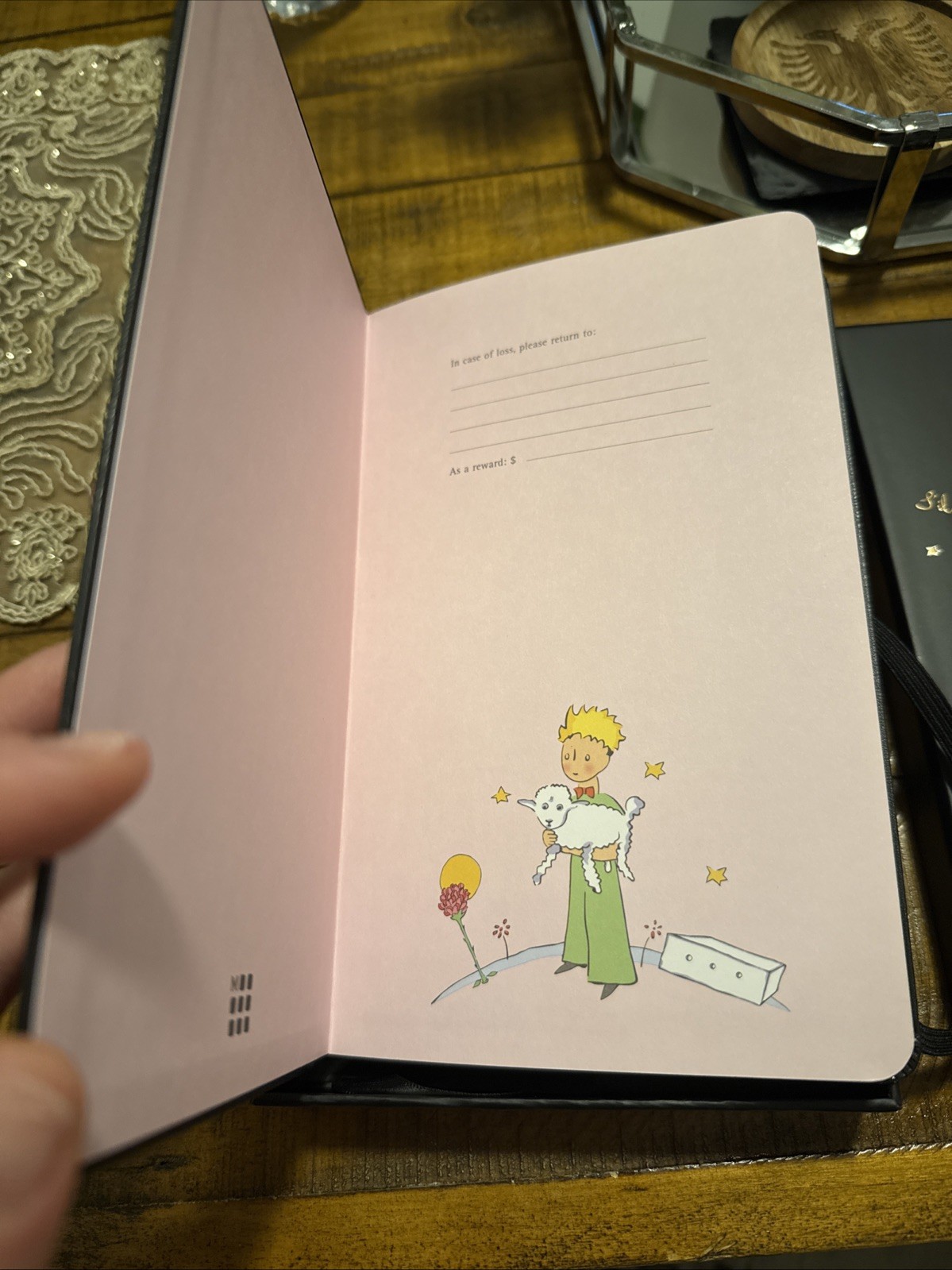Moleskine Limited Edition Le Petit Prince Notebook, Large, Ruled, Black, Hard