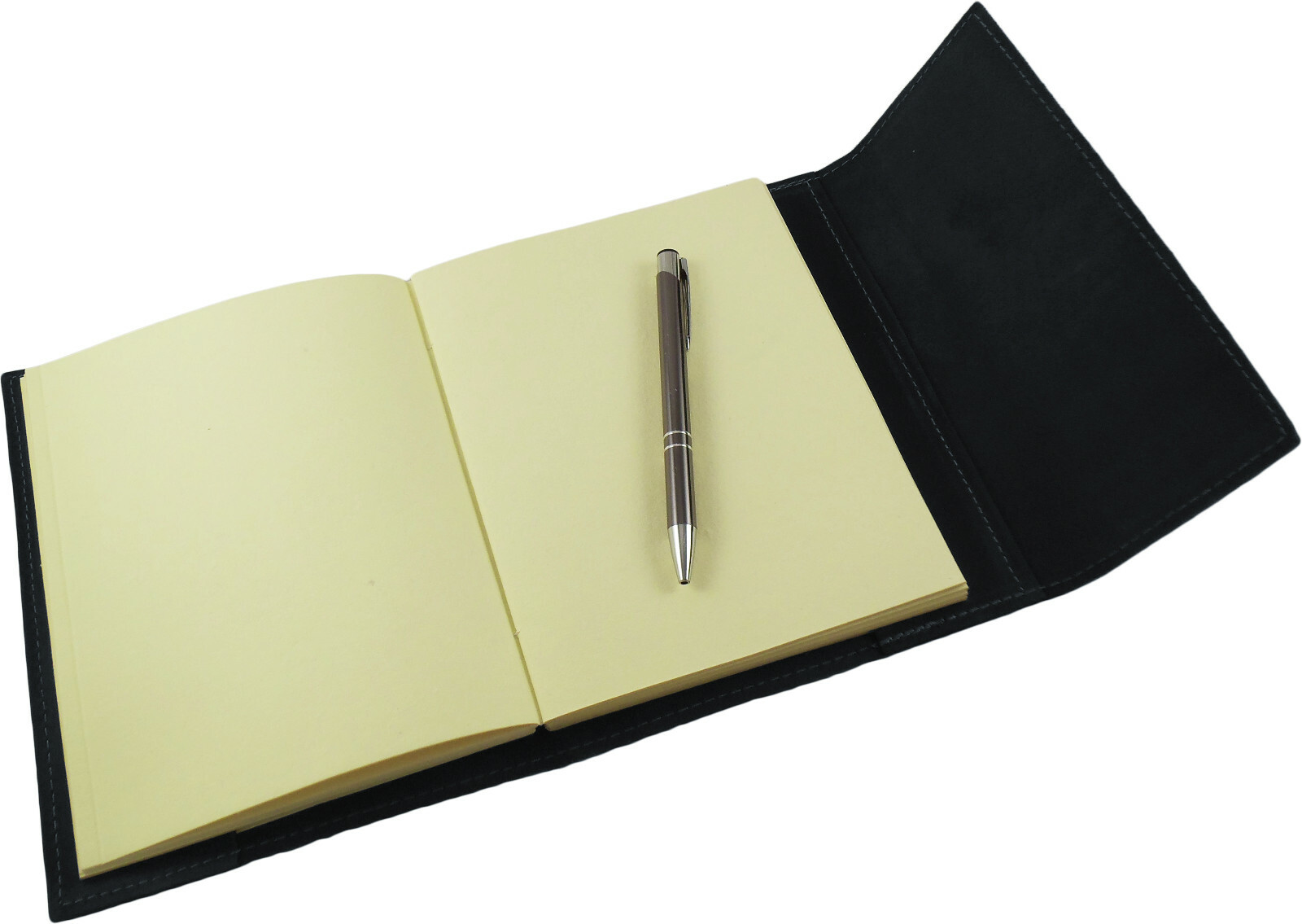 Blue Leather Journal Refillable Notebook Sketchbook Diary Men Women Kids Gift