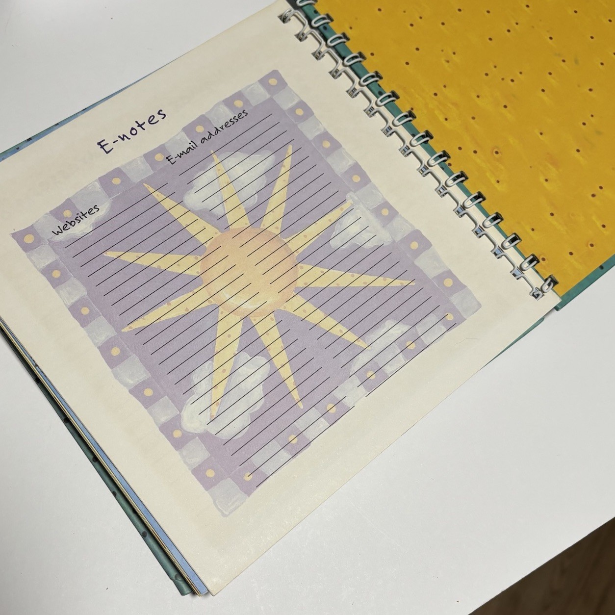 NEW “A Daily Agenda” by Michelle Allen, undated 52 week planner