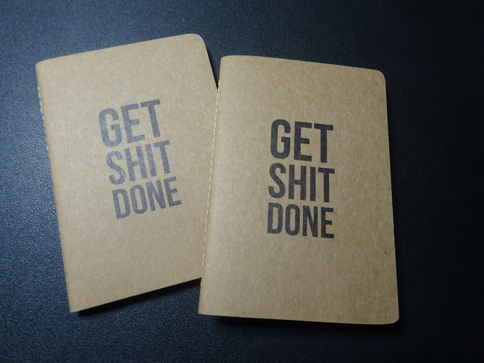 Paper Destiny Papyrus “Get S**t Done”, #2, 3.5″ x 5″ NoteBooks Lined, 100 Pages