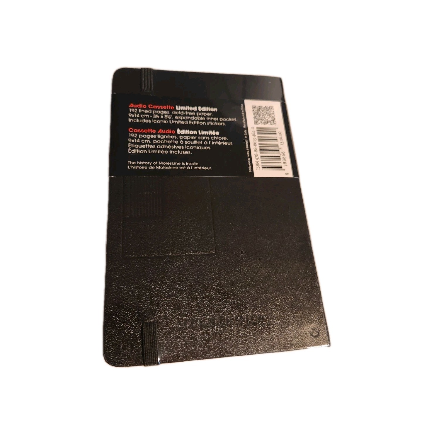 Moleskine Ruled Red Audio Cassette Limited Edition Notebook Sealed NEW 9x14cm