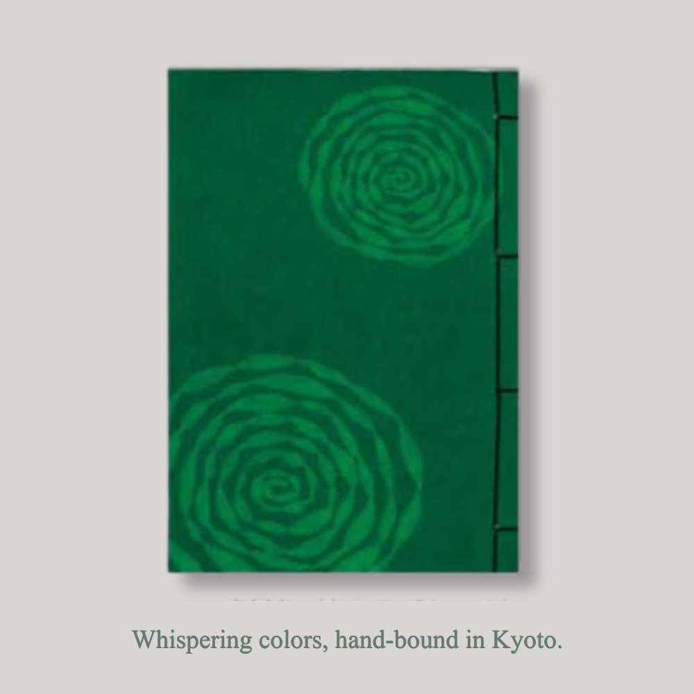 Unsodo Kyoto Woodblock Printed Notebook Washi Journal Handbound Japanese Colors