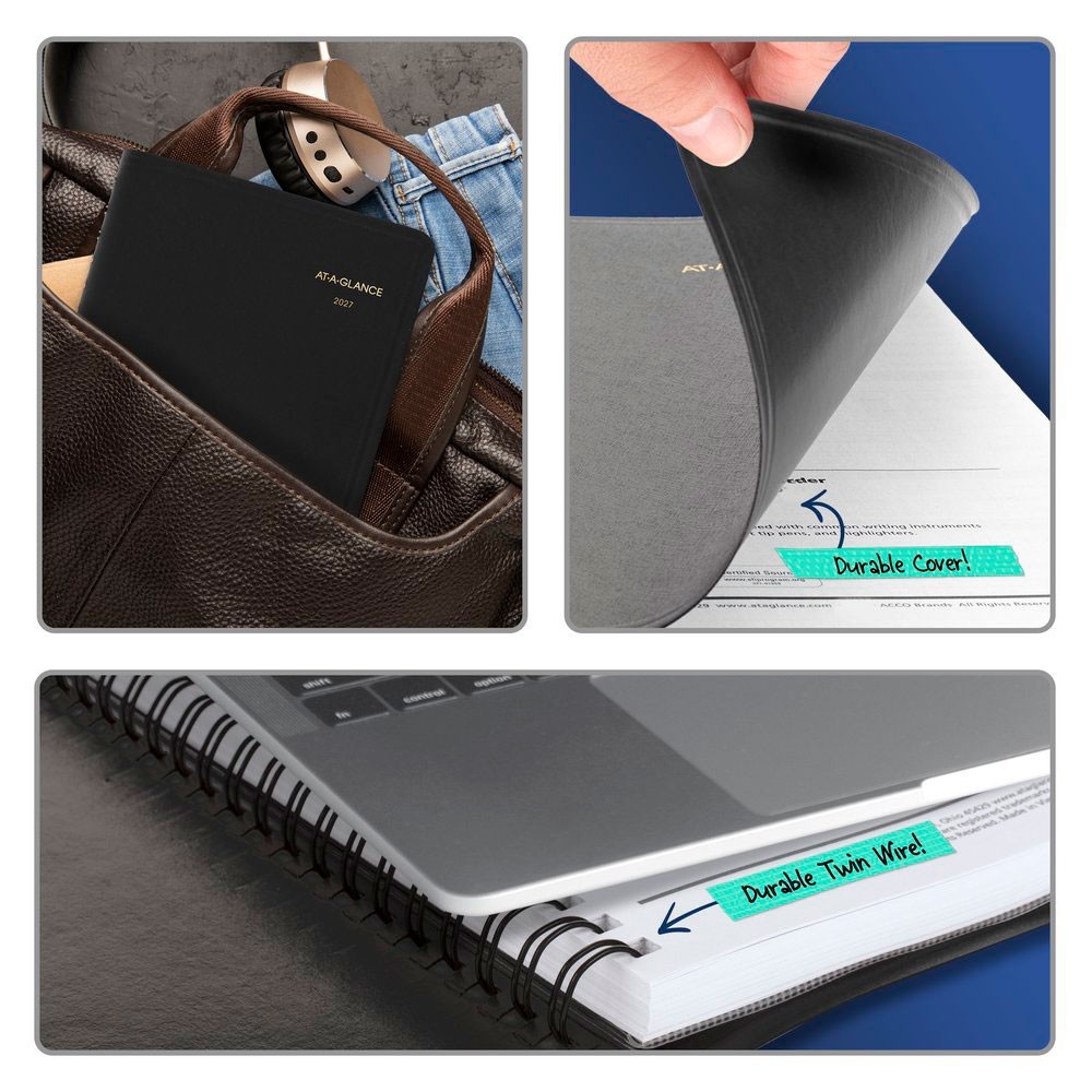 2026 At-A-Glance 70-207-05 Daily Appointment Book, 5 x 8″