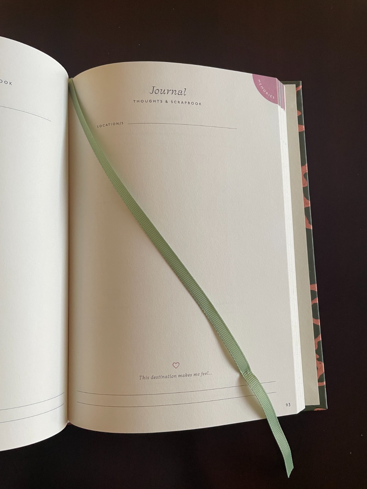 Papier New Horizons Travel Journal & Planner, Made in USA, High Quality Paper