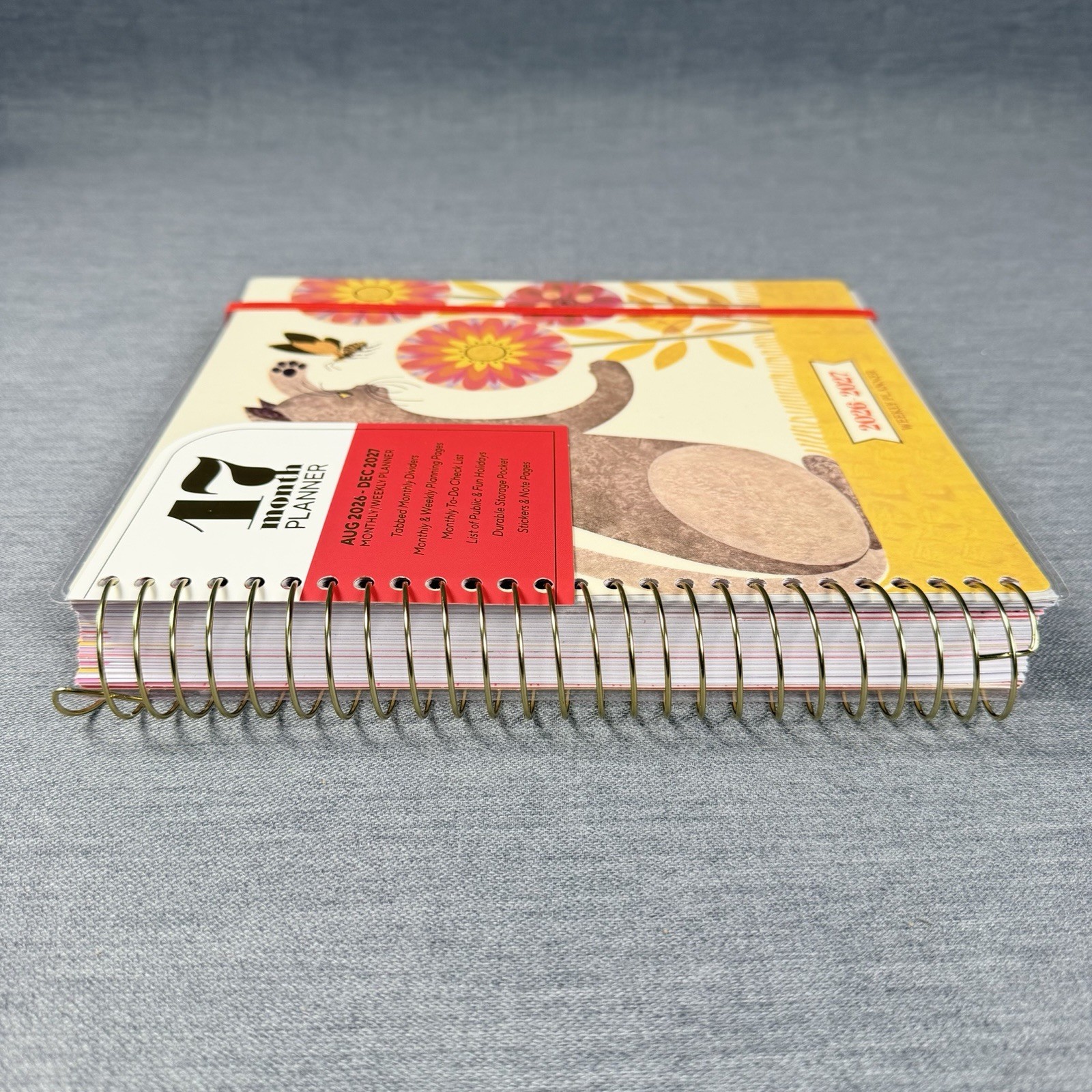 Creative Expert 17 Month Planner AUG 2026 – DEC 2027 Monthly/Weekly Planner