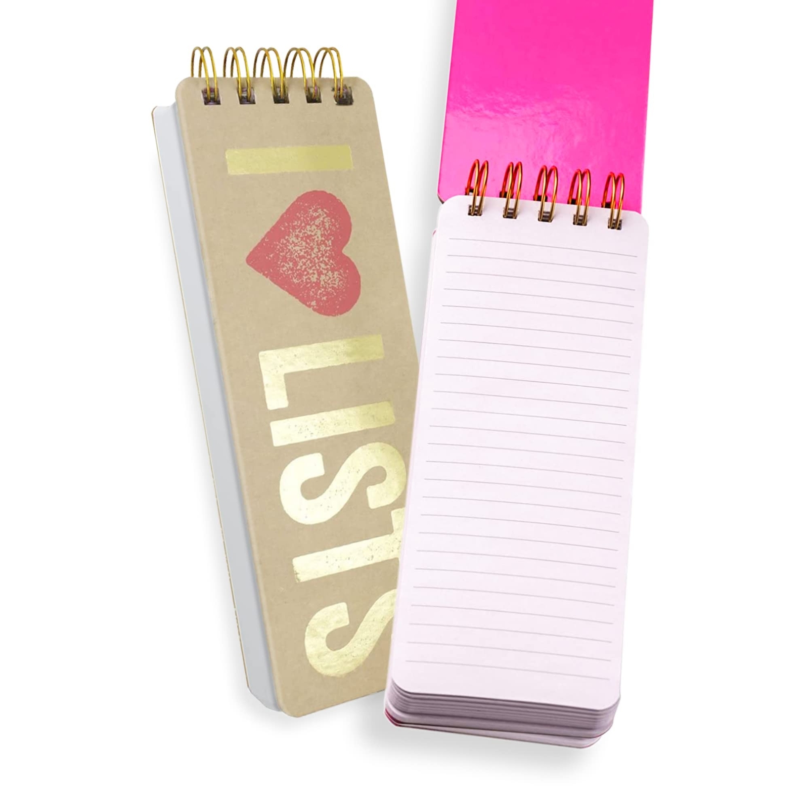 Eccolo Tall Spiral Memo Pad, 300 Pages, 150 Sheets, Double Spiral Binding, Of…