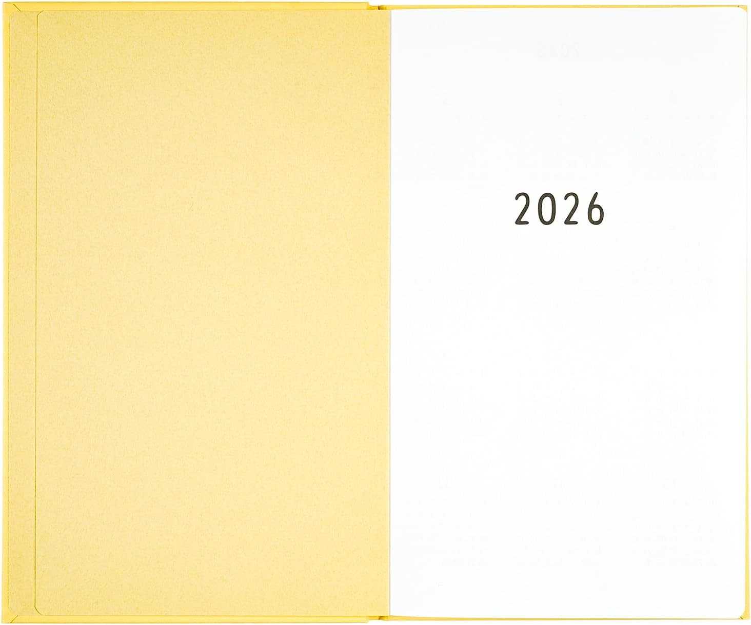 Greetings Life Noritake 2026 Planner, B6 Slim, Monthly, Hard Cover, Vanilla, CD-