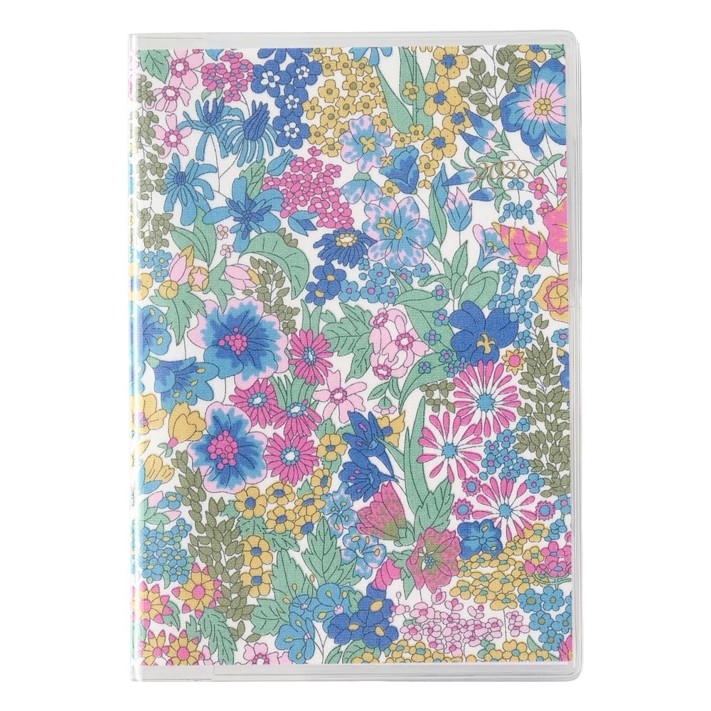 NOLTY Pagem Planner 2026 A6 Monthly Liberty Print