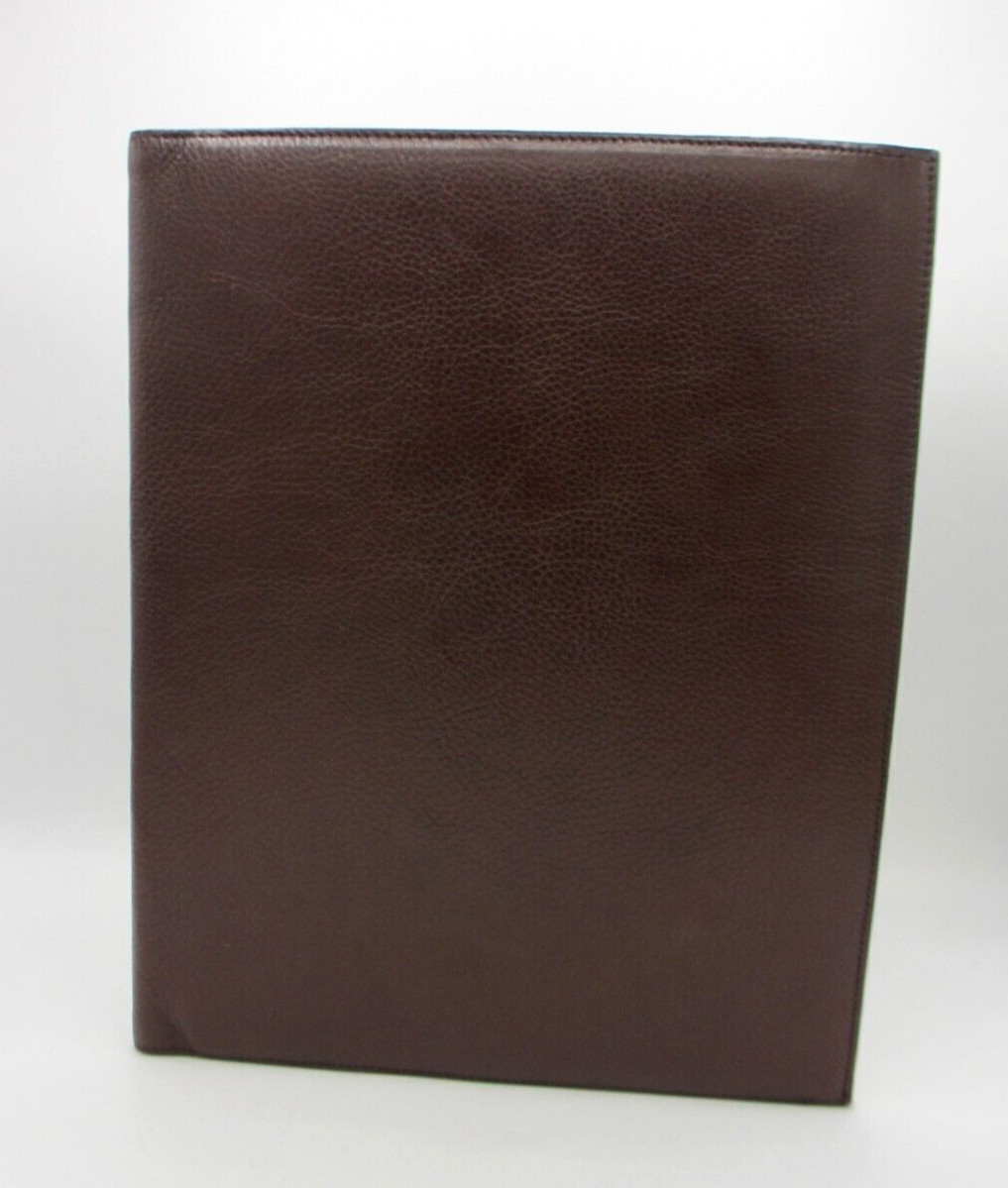 Portfolio Leather Holds 8×10 Pad NEW BROWN