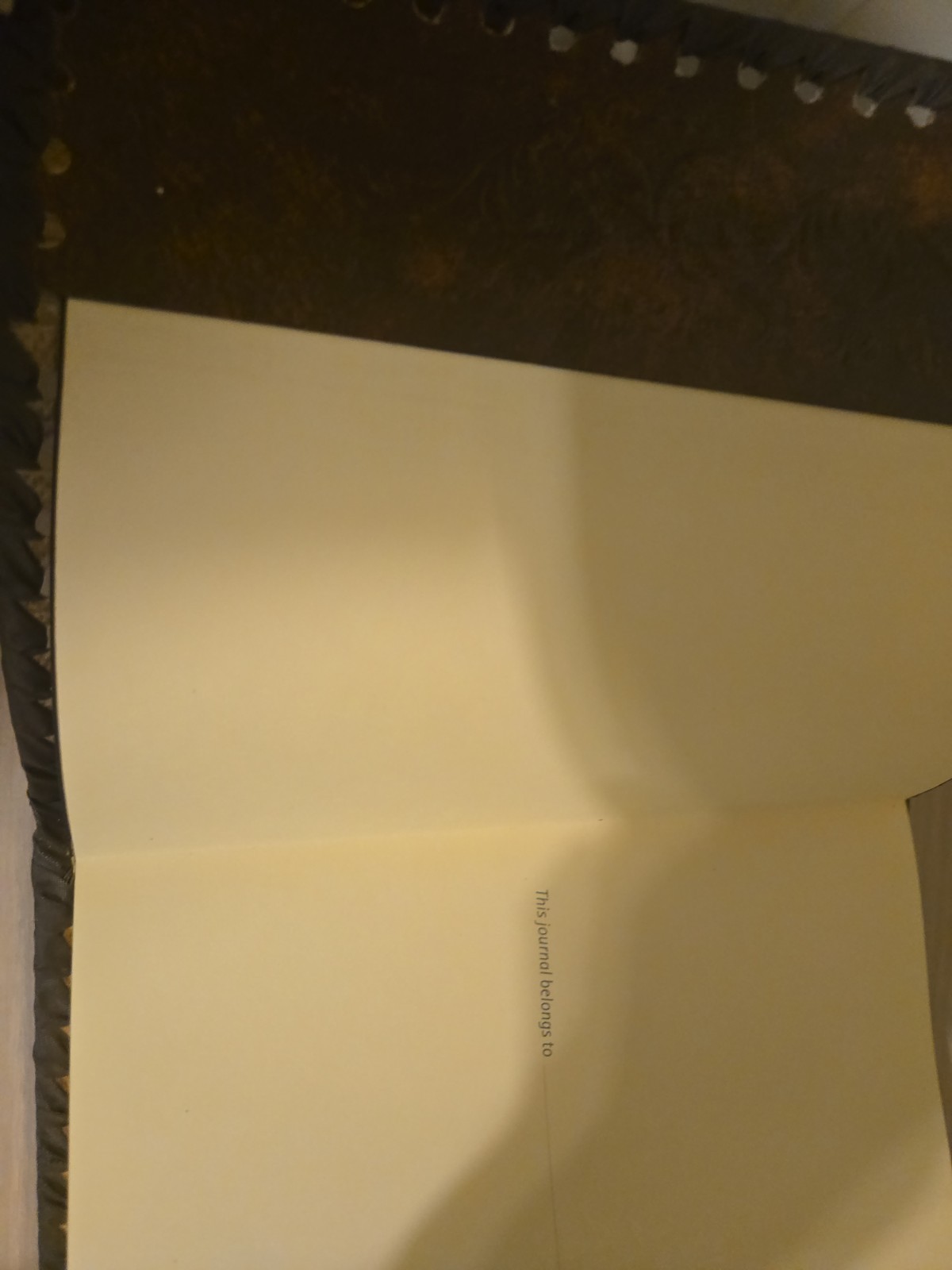 Fiorentina Bonded Leather Journal Handmade in Italy Three Graces Design New