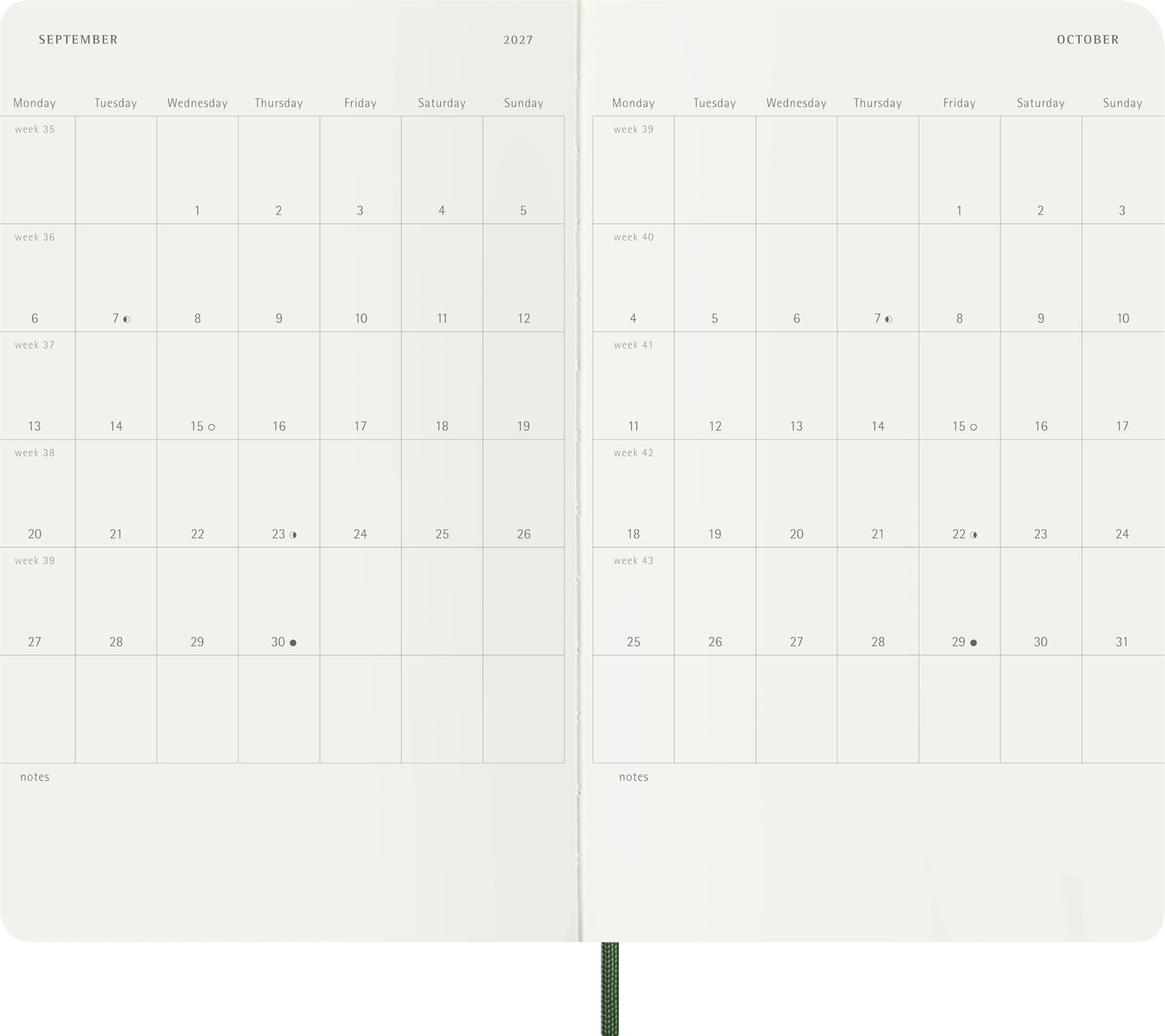 Classic 18 Month 2026-2027 Weekly Planner, Soft Cover, Large (5″ x 8.25″), My…