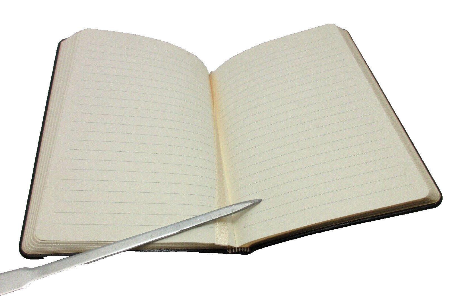 Leather Soft Cover Travel Journal Notebook 7″ 224 Lined Pages Swoozie’s Black