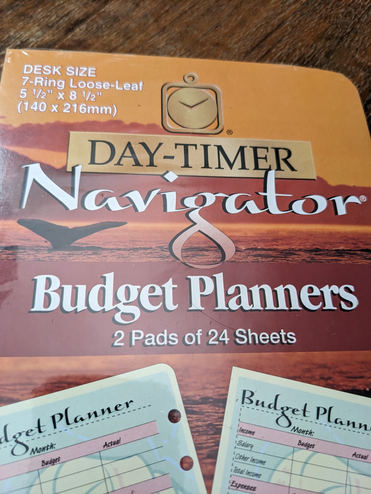 Vintage 2001 Day-Timer Navigator Budget Planner Pads – 5.5 in X 8.5 in
