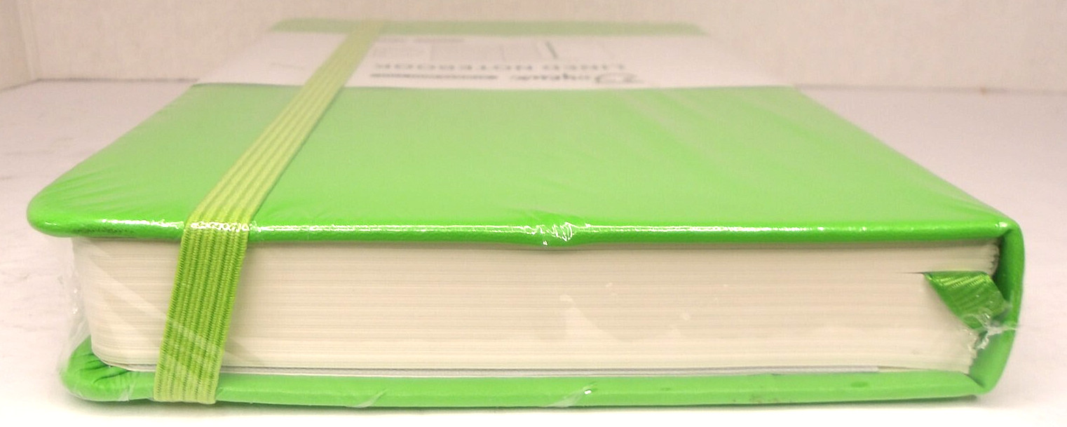 JOYEUX Lined Writing Journal Notebook, A5 College Ruled, 360 Pages, Green