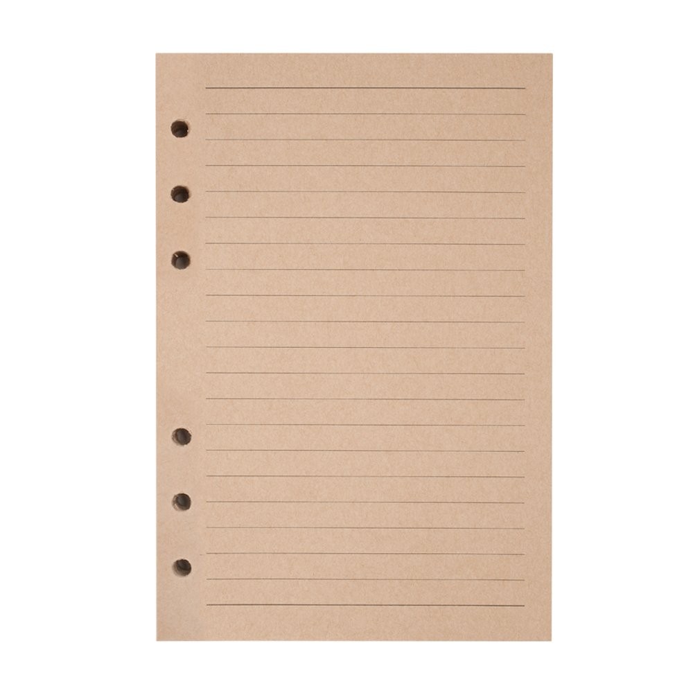 MALEDEN A6 Lined Paper Refills 200 Pages for 5×7 Journal Notebook Inserts