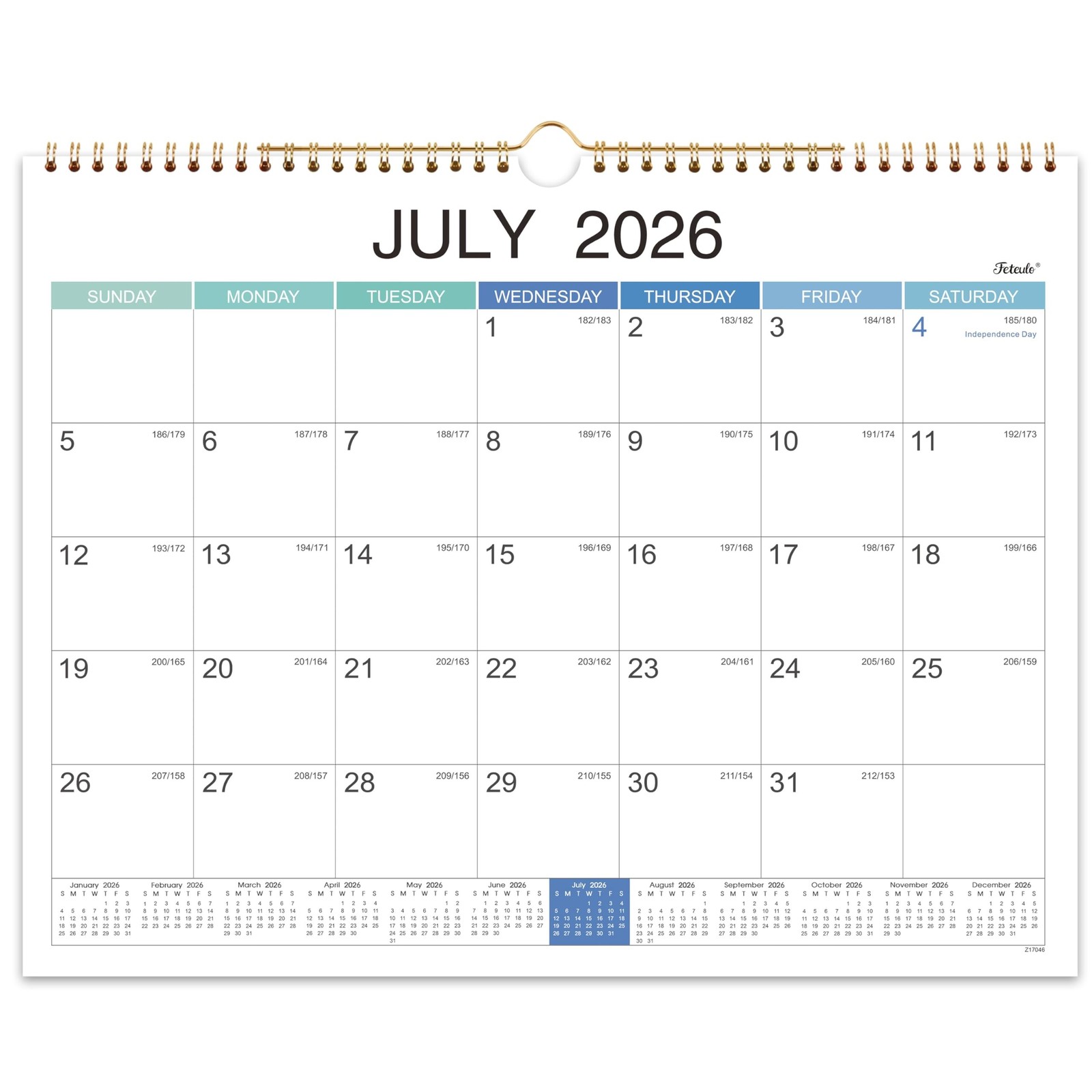 2026-2027 Wall Calendar – Jul 2026 – Dec 2027, 18 Monthly Hanging Calendar 20…