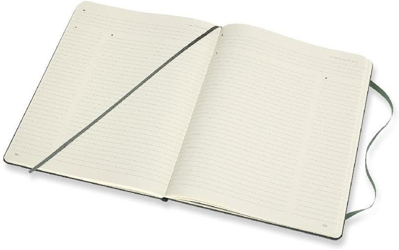 Moleskine PROPFNTB4HK19 X-Large Pro Hard Notebook, Forest Green X-Large Forest G