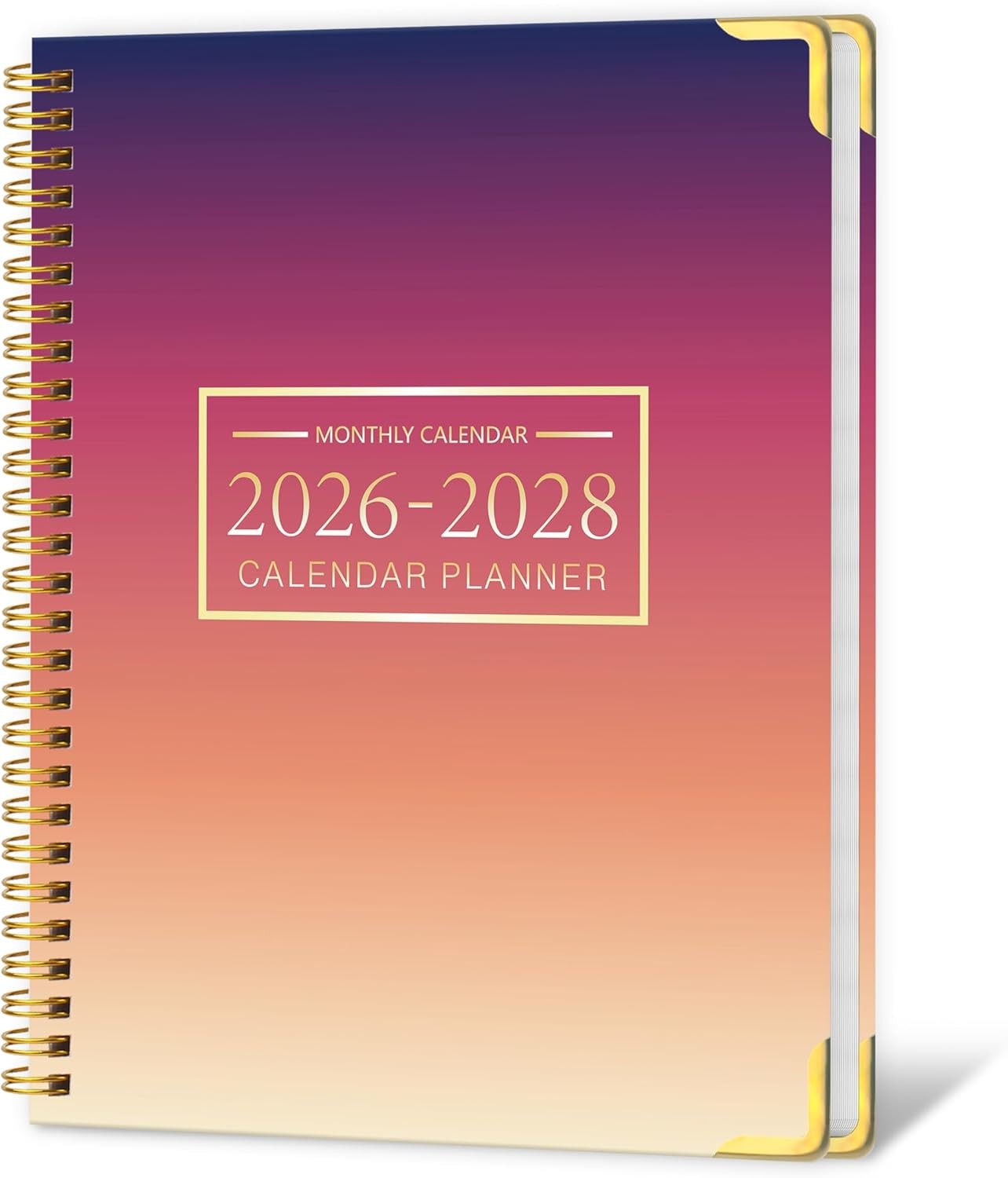2026-2028 Monthly Planner – 3 Year Monthly Planner 2026-2028, Jan. 2026 – Dec. 2