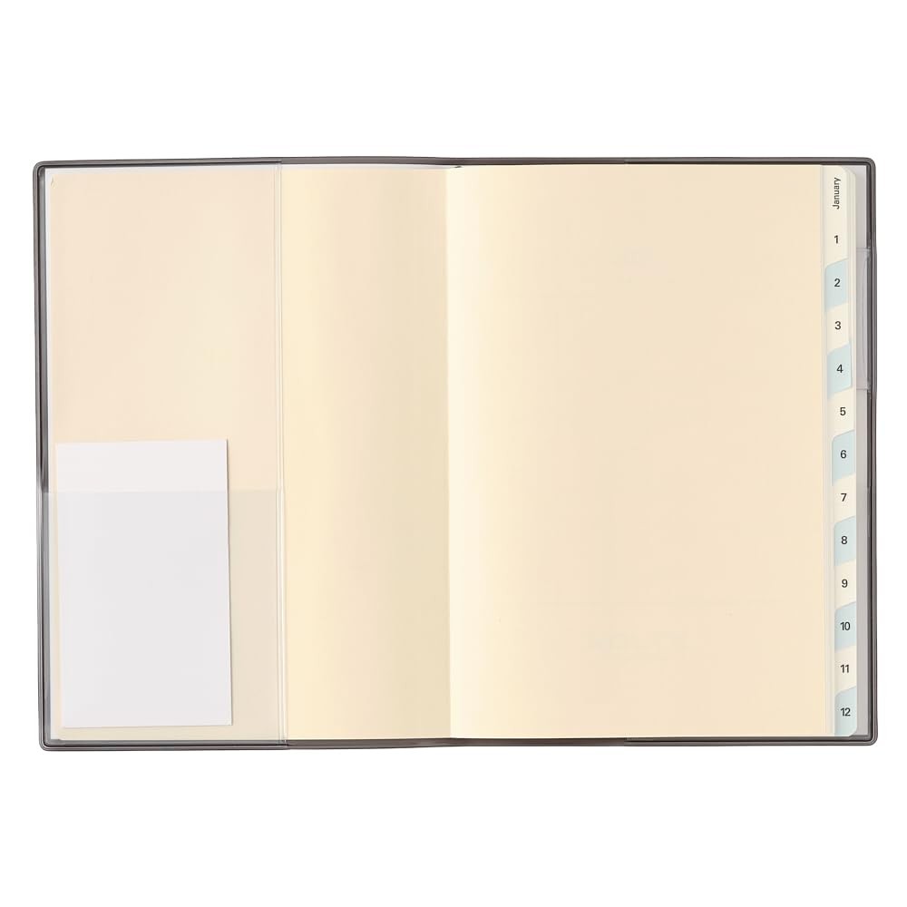 NOLTY Planner 2026 B6 Monthly Access 2 Black 6479