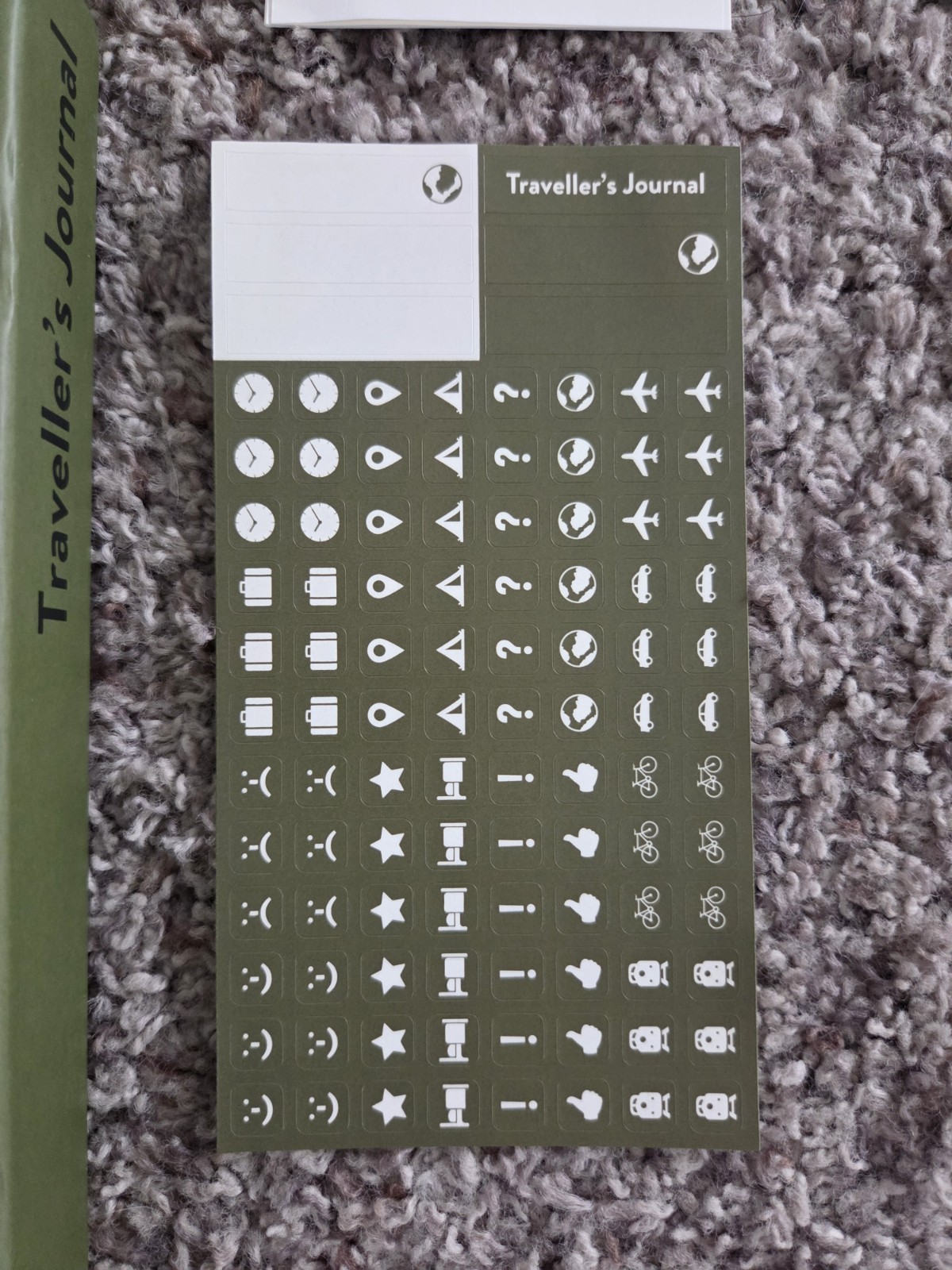 Moleskine Guided Traveller’s Journal Green 5.12″x8.25″ – 400 Pages NEW