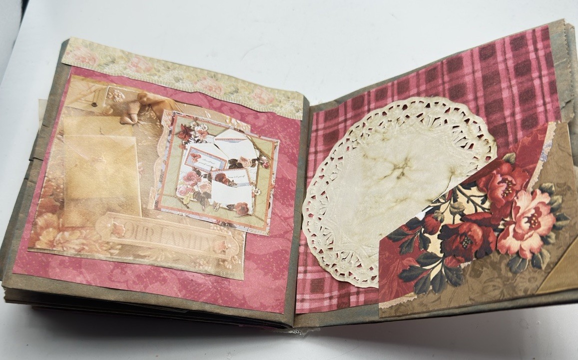 Junk Journal Wishes Themed Medium Is Brown Paper Bags