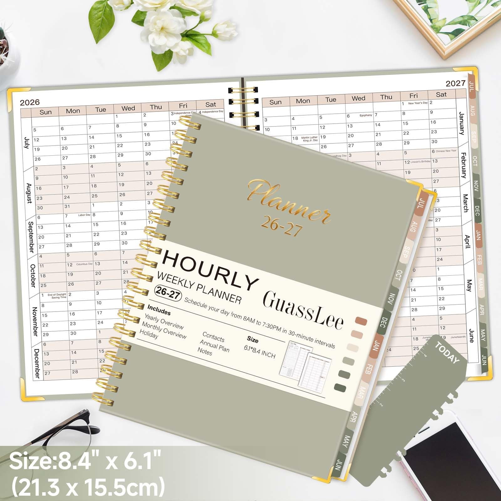 2026-2027 Academic Planner, Weekly & Monthly Appointment Book from Jul. 2026 …
