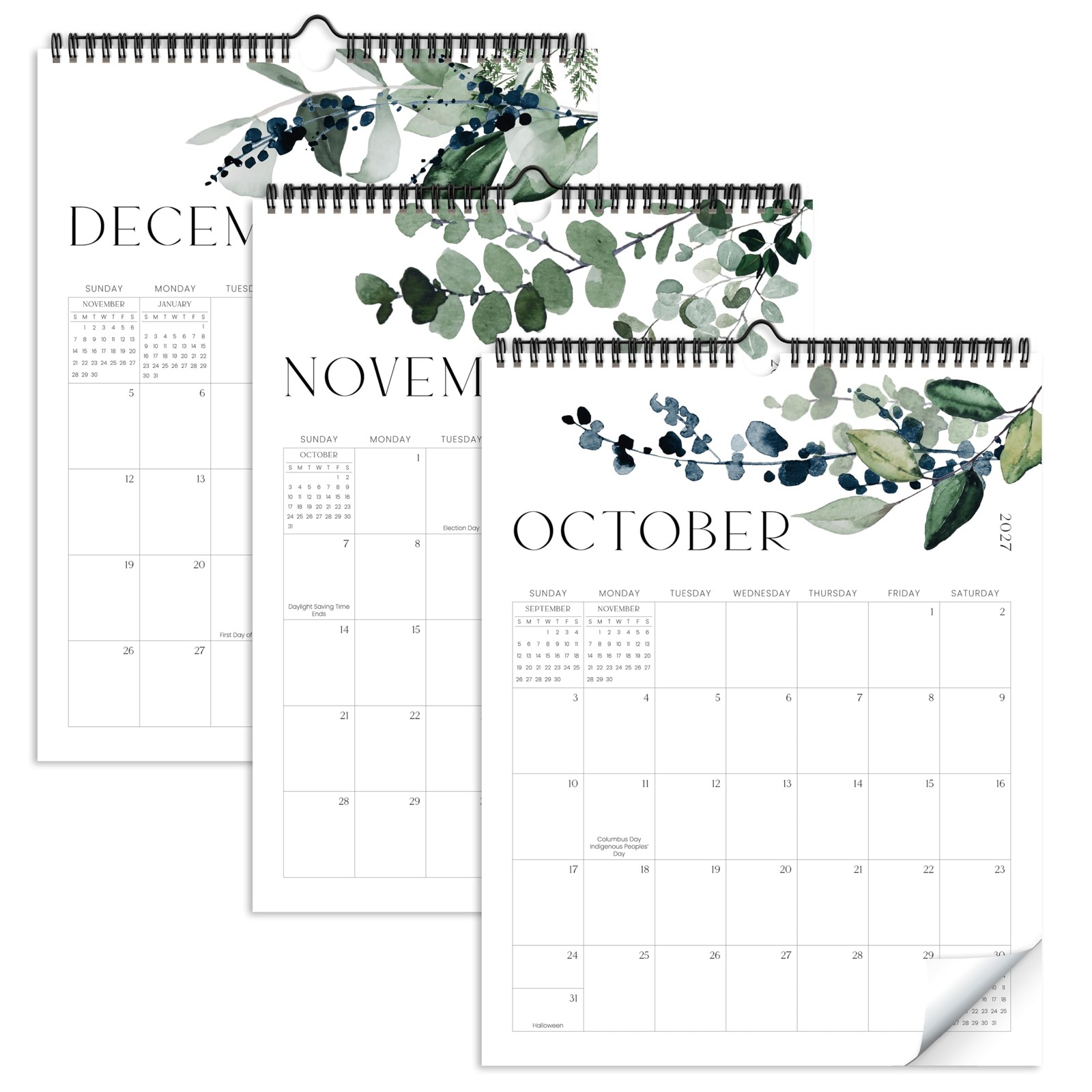 Aesthetic 2026-2027 Wall Calendar – Runs From June 2026 Until December 2027