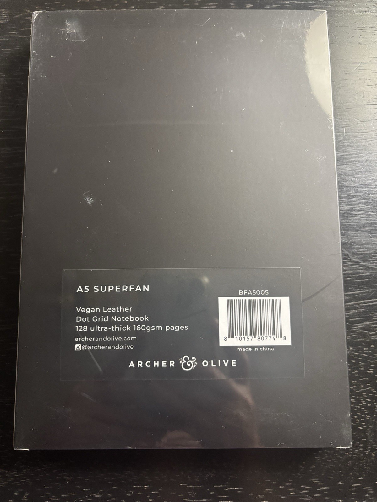 Archer and Olive A5 “Superfan” Journal November 2025 Black Friday 128 Dot Grid
