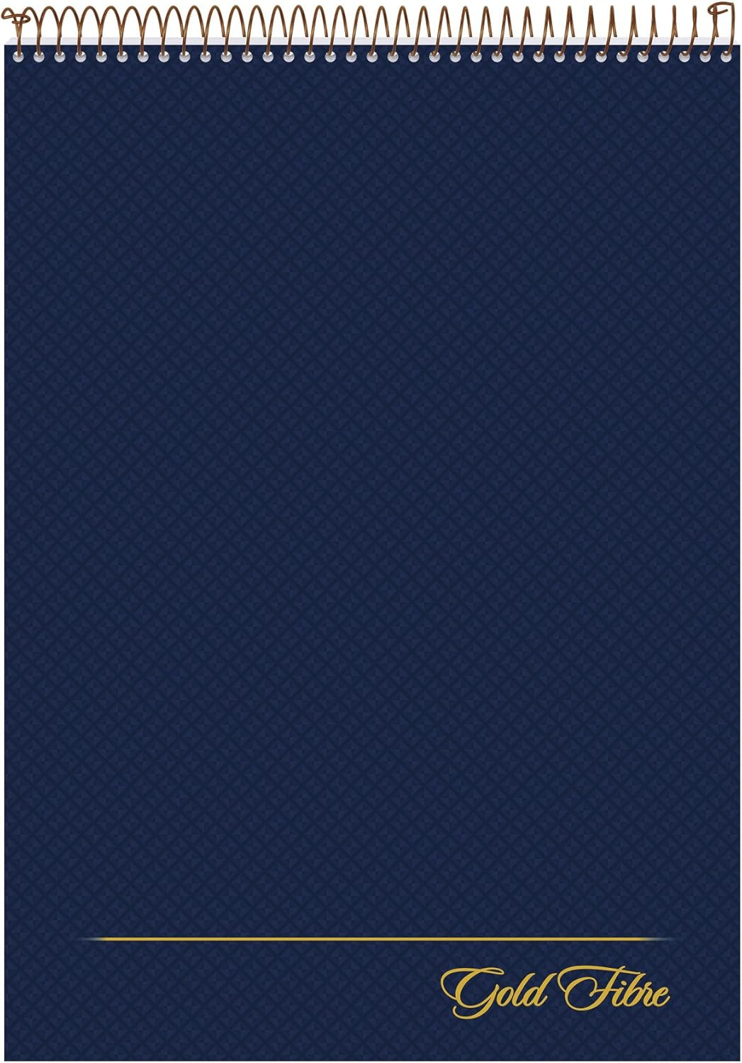 Gold Fibre Project Planner, Top-Wire Bound, 8-1/2″ x 11-3/4″, Project Rule, Navy