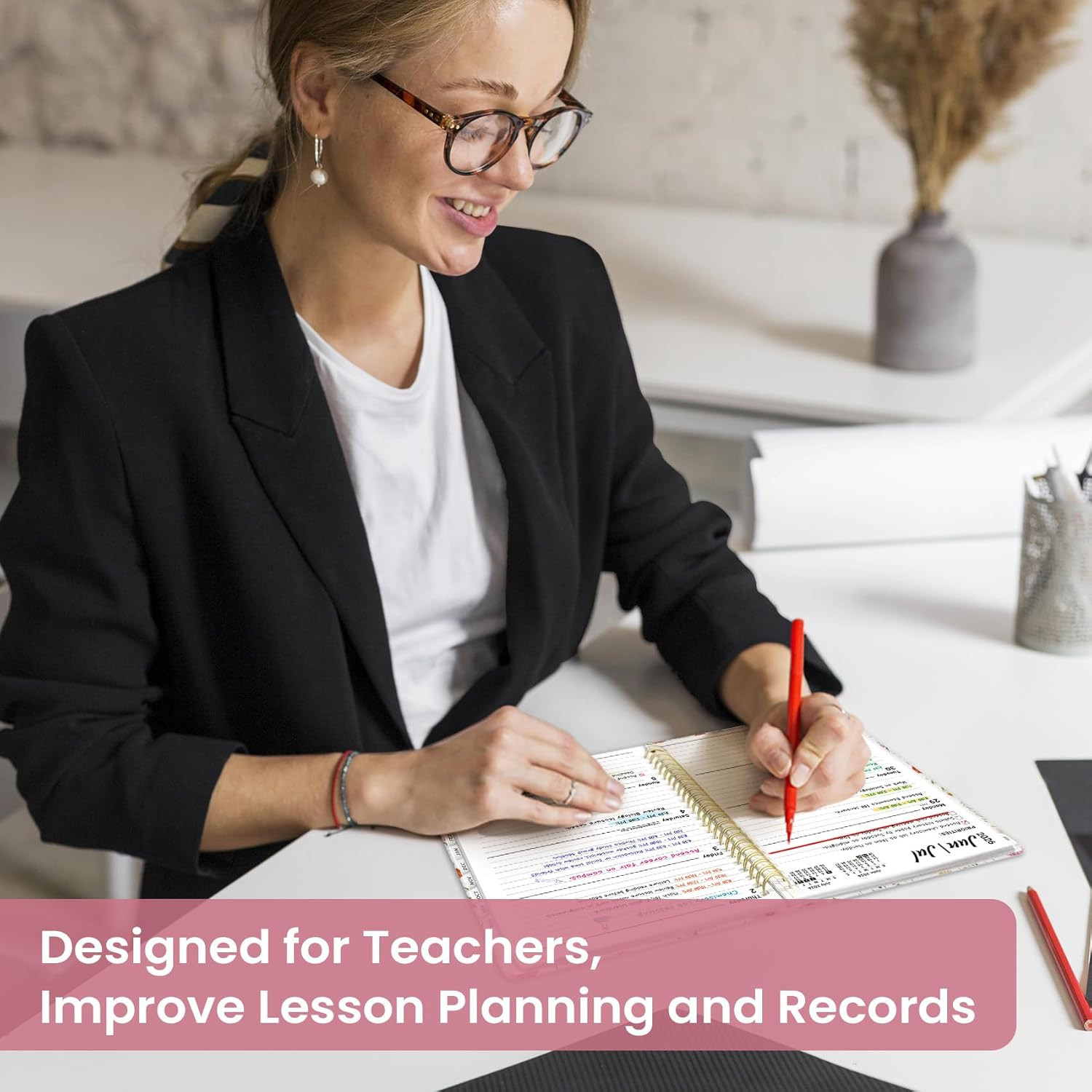 Planner 2026-2027, Academic Year Monthly and Weekly Calendar Planner, Jul 2026 –