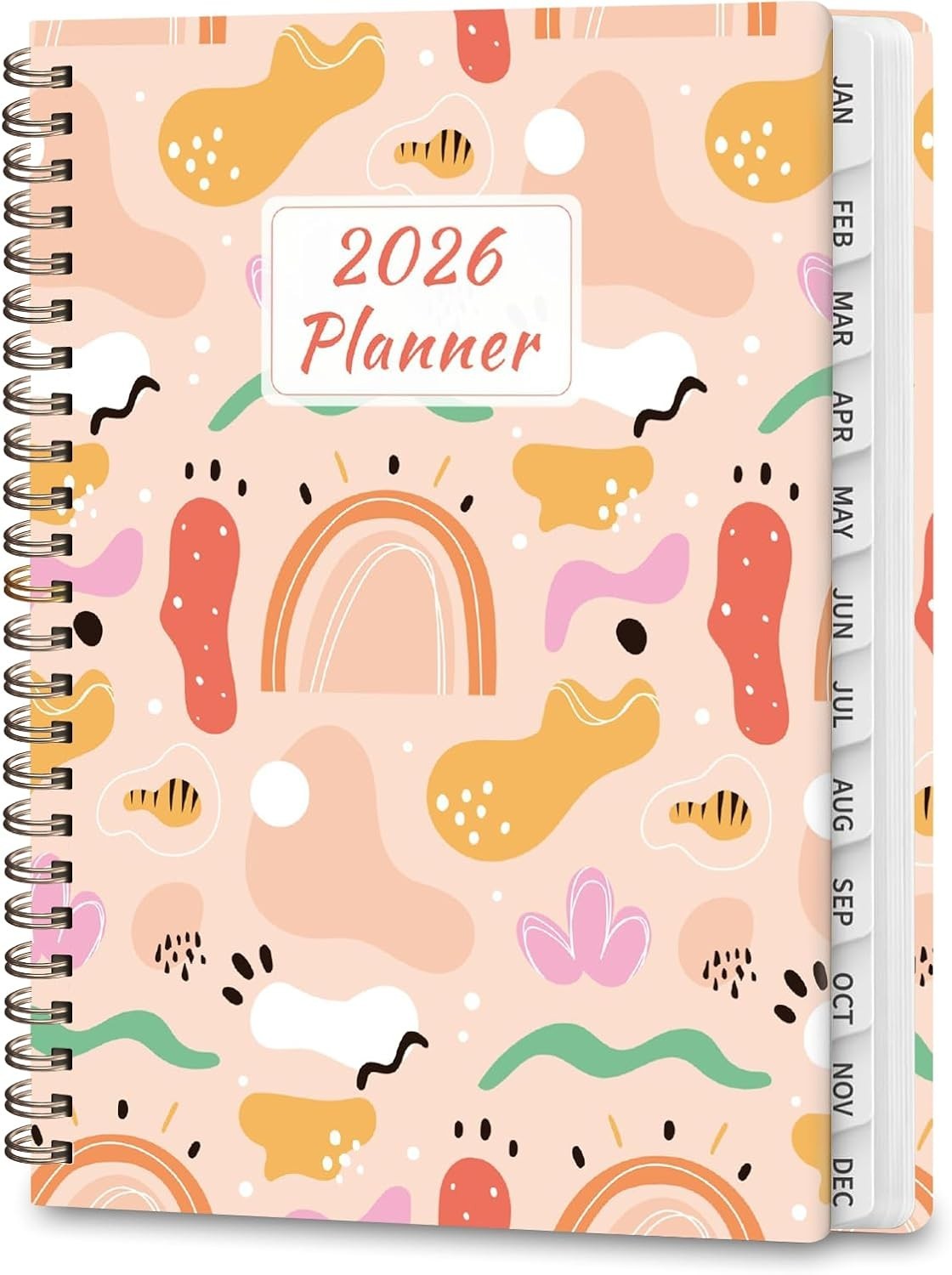 2026 , Weekly and Monthly Calendar Agenda, Jan 2026 – Dec 2026, Planning Acad…