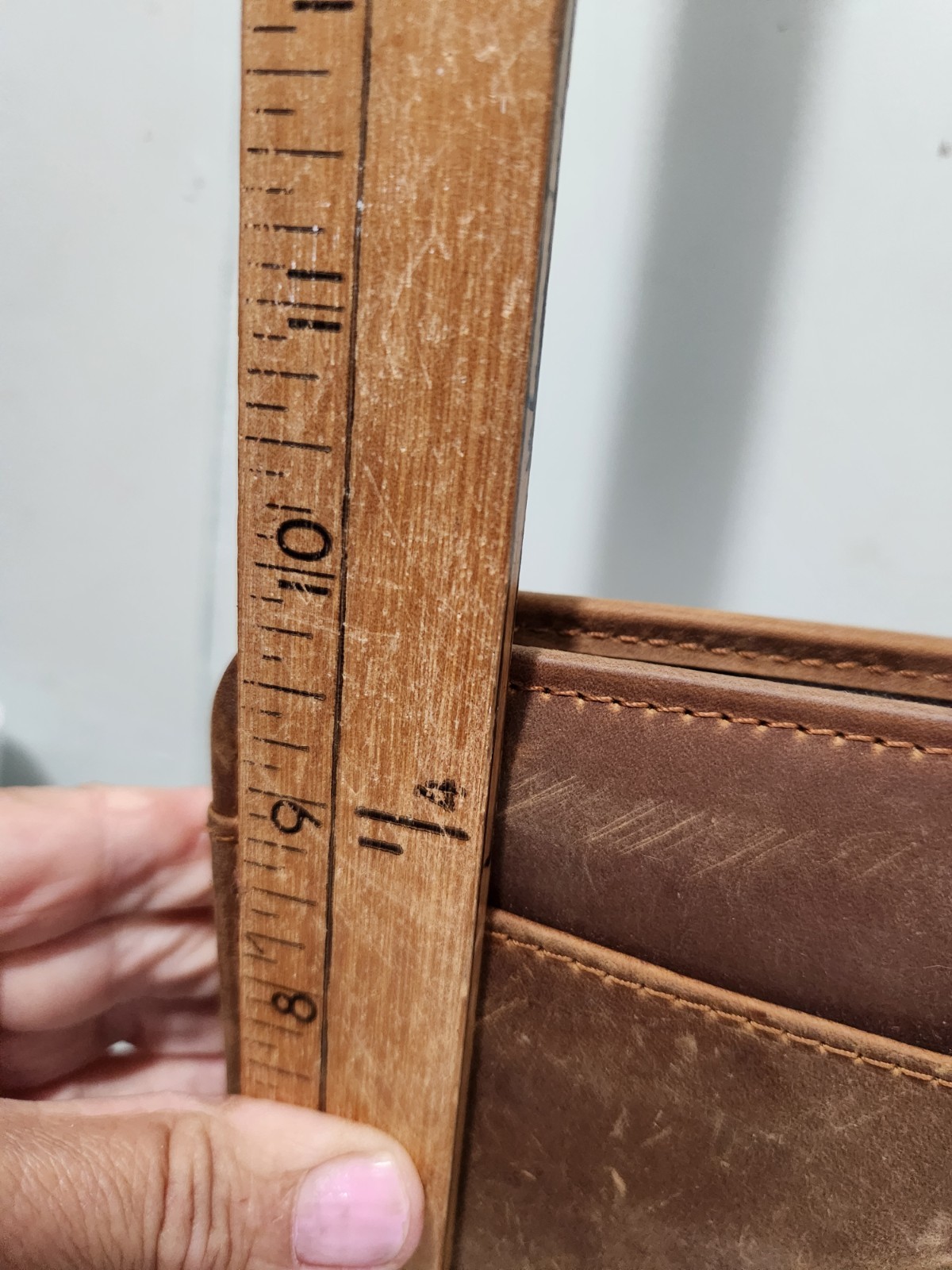 Ringsun Leather Portfolio Organizer with Zipper Padfolio
