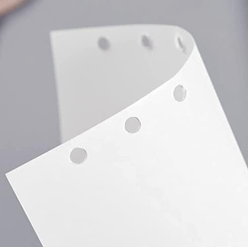 A6 Blank Refill Paper, 100 Sheets/200 Pages Loose Leaf Paper for Filofax Persona