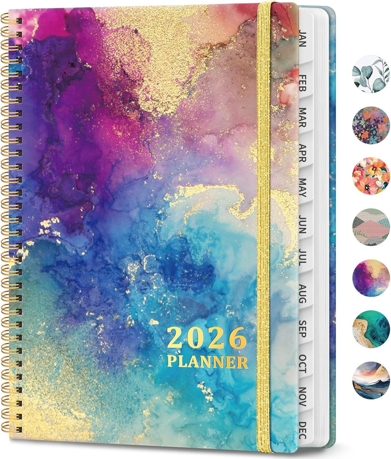 2026 Planner, Weekly and Monthly Calendar Planner Book, January 2026 – Decemb…