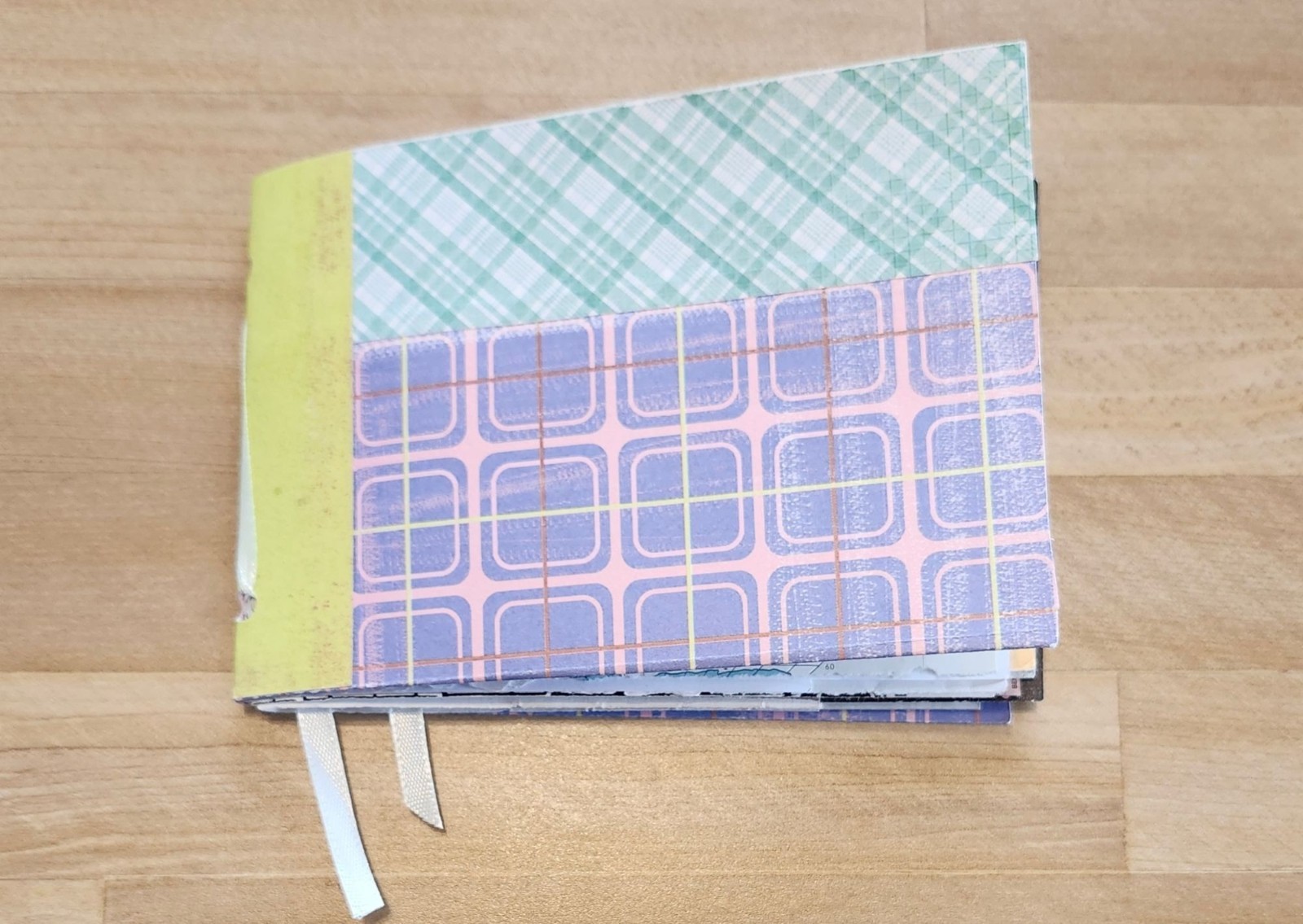 Colorful Handmade Junk Journal 60 pages