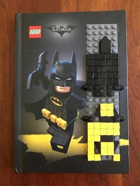 Retired LEGO (853649) The LEGO Batman Movie Notebook With Stud Cover, Unused