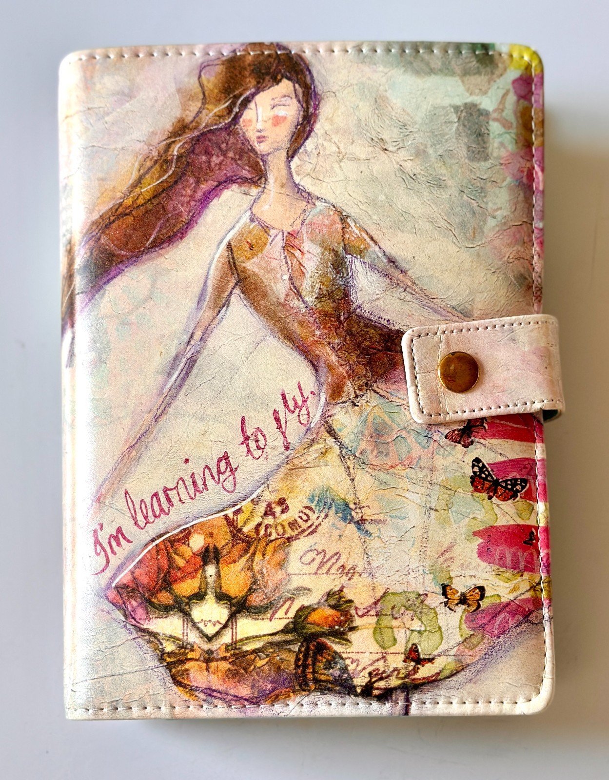 Jane Davenport Planner Girl Personal Planner Complete Set Stamps Tabs Pouch HTF
