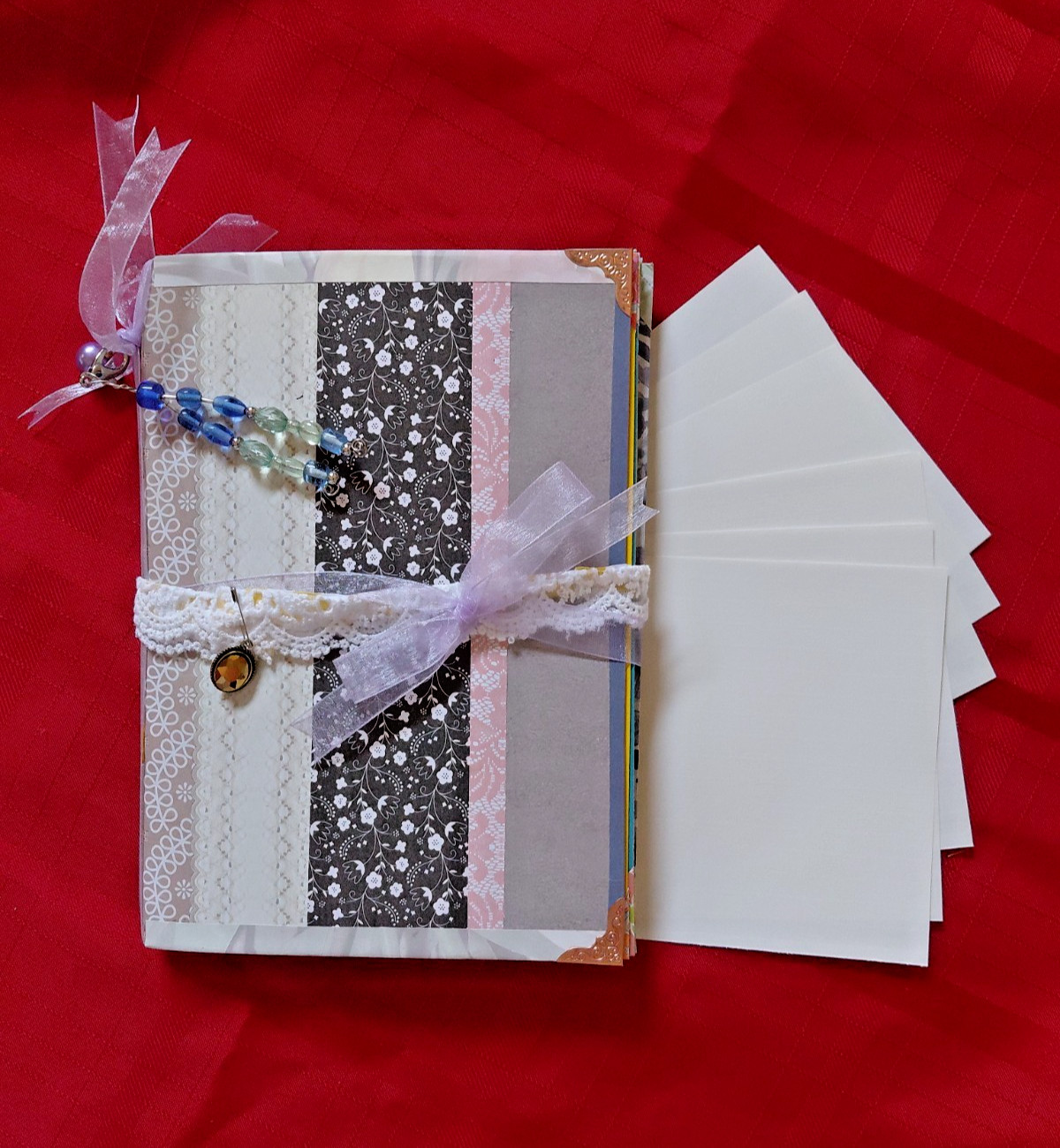 Handcrafted Art Love Journal 32 Naked pgs. Green Eco-Creation Sustainable (qs)