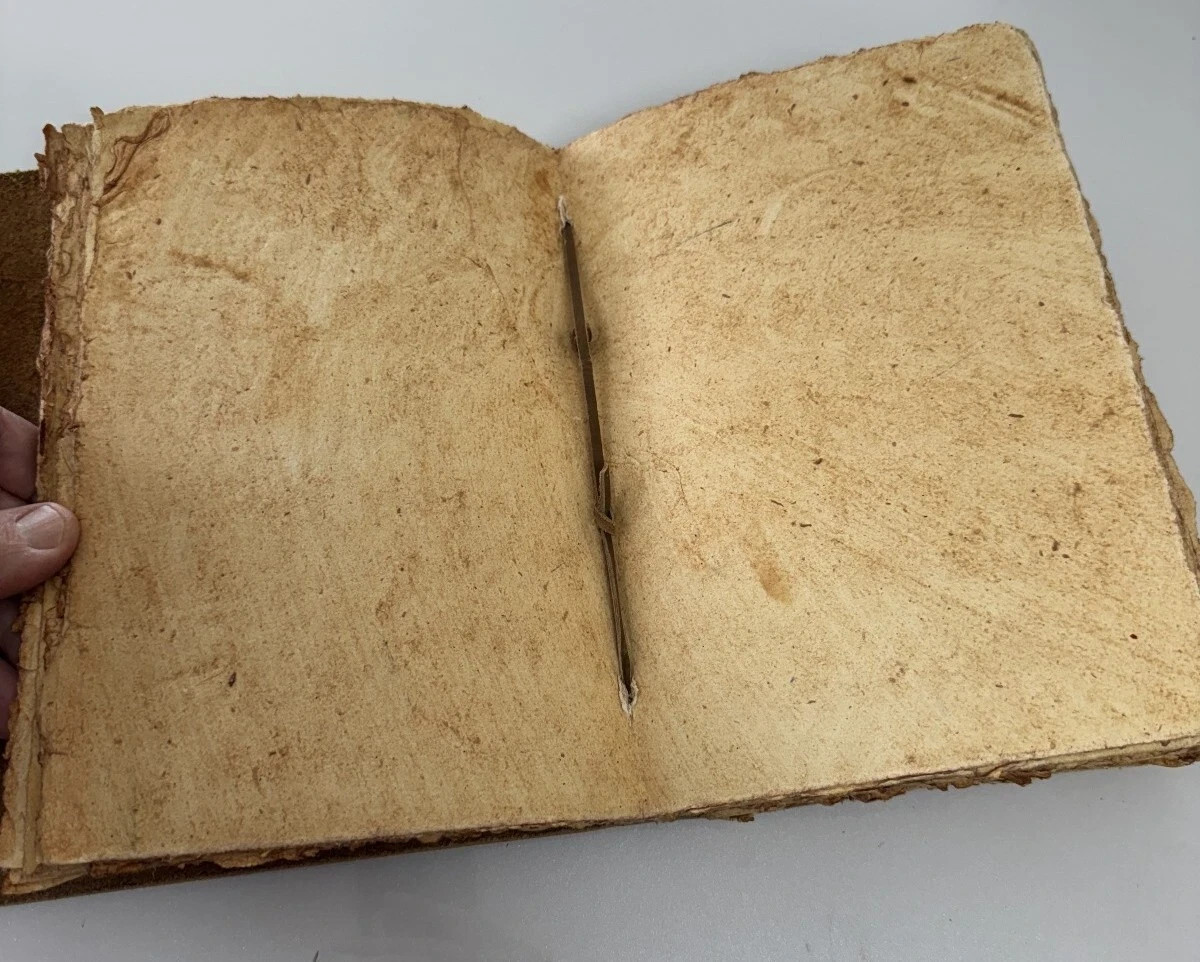 Vintage Leather Journal with 250 Pages Deckle Edge Paper-6″ by 8″