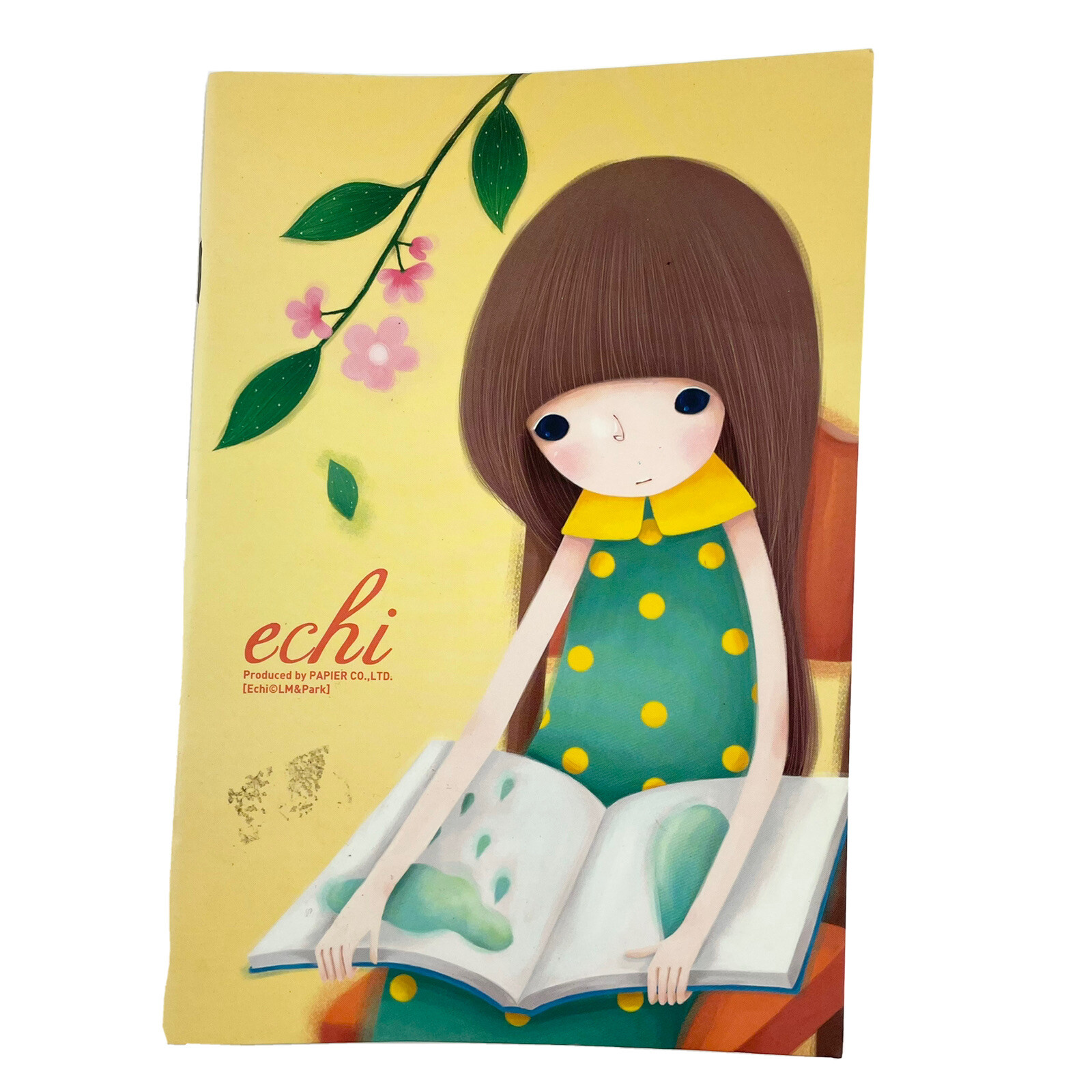 Papier Co. Echi Girl Lined Notebooks Set of 2 Lined Journals 5 x 7.25 in.