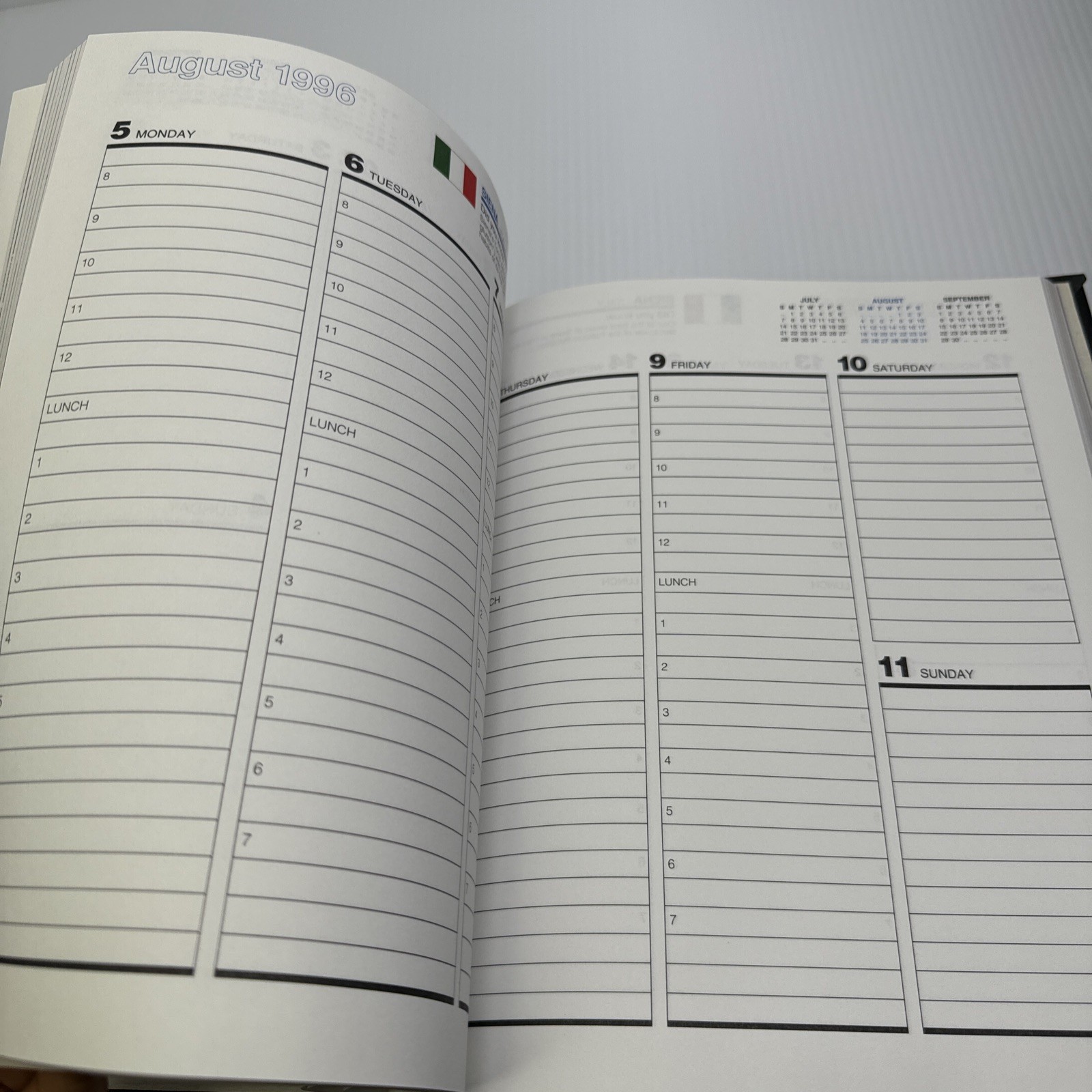 American Express Appointment Book Lot 1984-1996 Missing 1989 Twelve Hardcovers