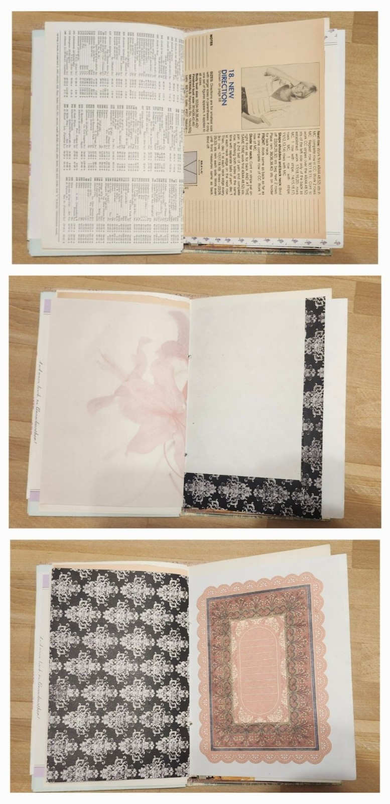 Junk Journal Handmade 90 pages 6×9