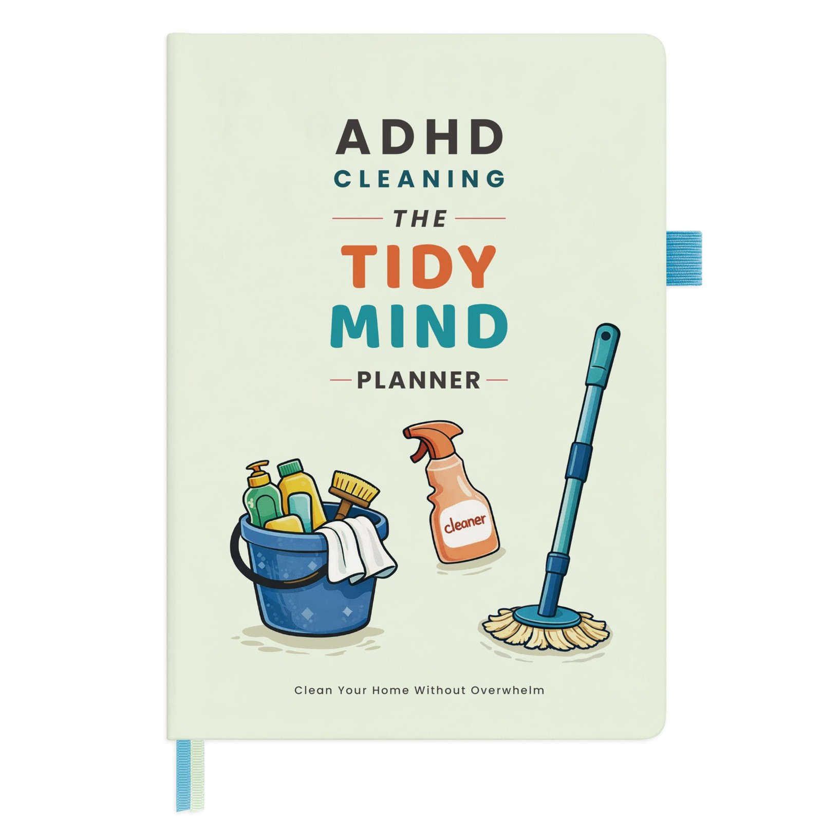 And Se Cleaning Planner, Undated Daily Weekly Monthly Household Chore Organizer