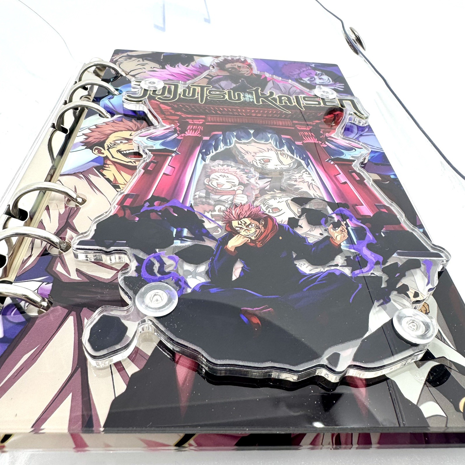 Sukuna JJK Jujutsu Kaisen Anime Acrylic Shaker Notebook (B6 size)
