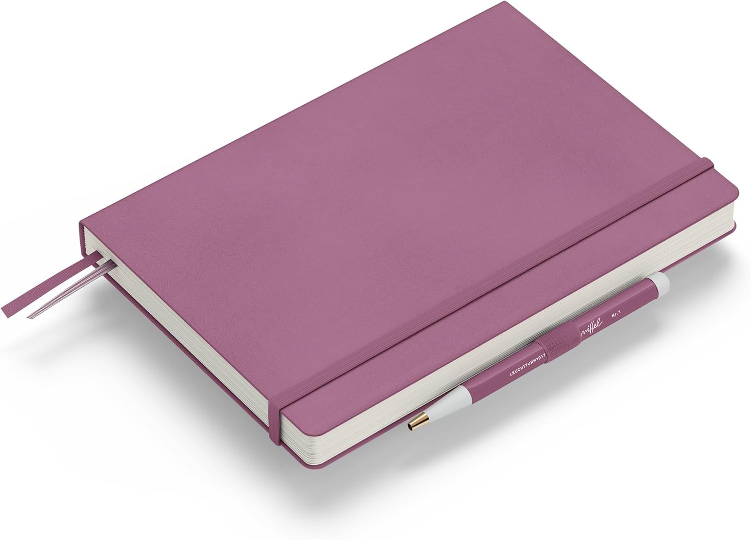 LEUCHTTURM1917 Medium A5 Hardcover Notebook Dusty Rose Ruled 251 Pages