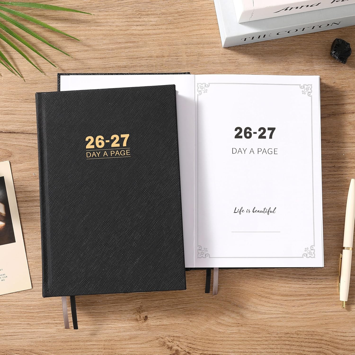 2026-2027 Diary – Diary 2026-2027 Full Page per Day, Page a Day Calendar, Jul. 2