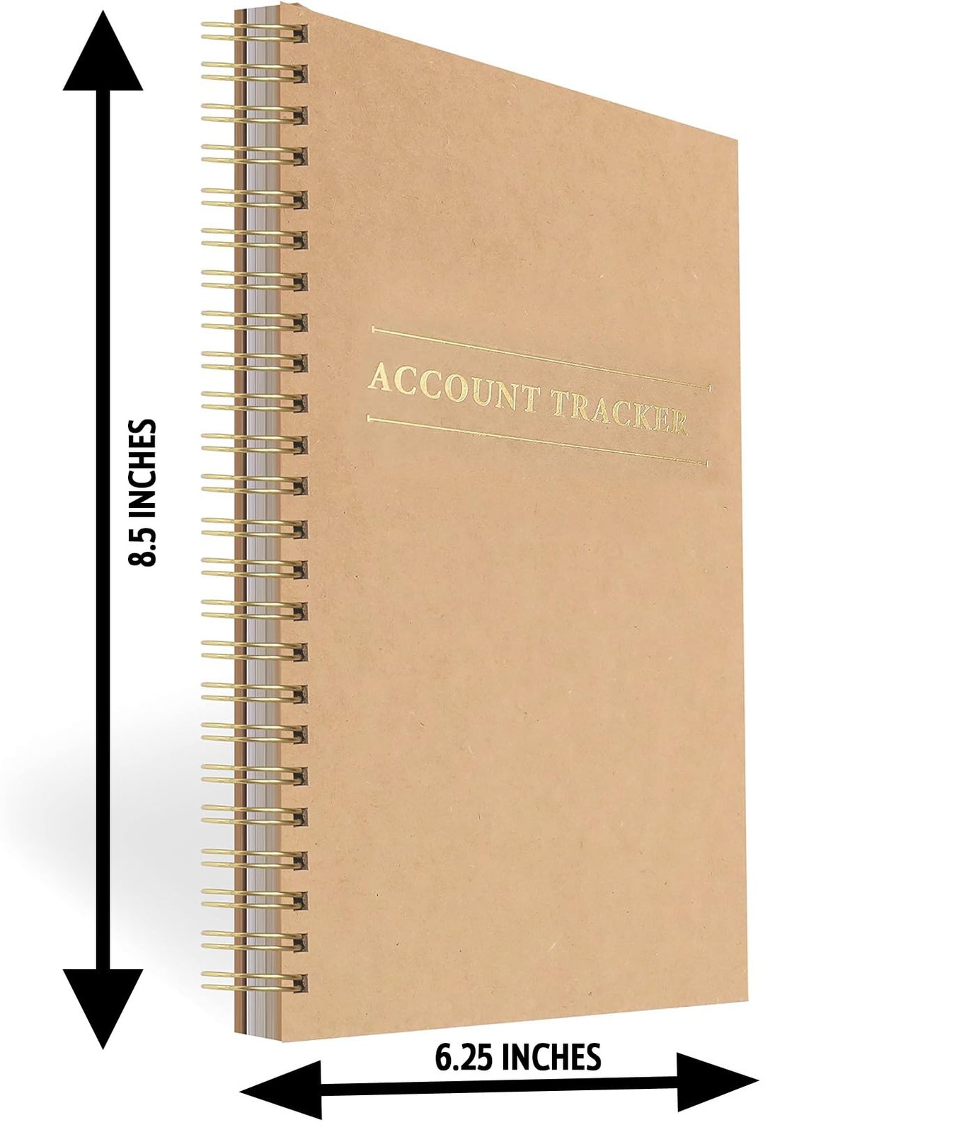 2 Pack Accounting Ledger Books for Home Budget Tracking, Business Bookkeeping