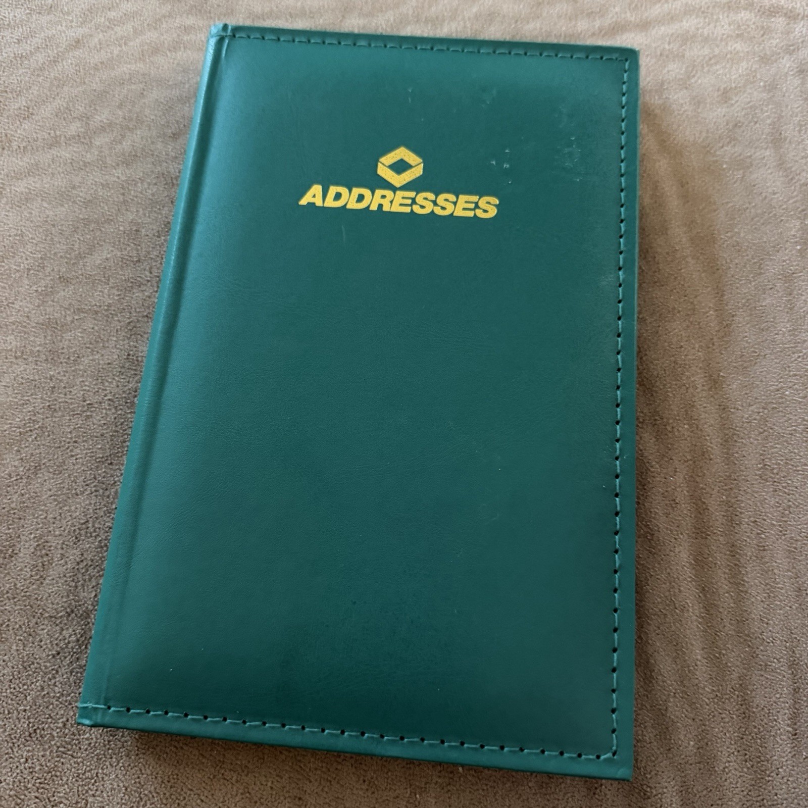 Vintage 1994 Mead Address Book Teal Green NOS