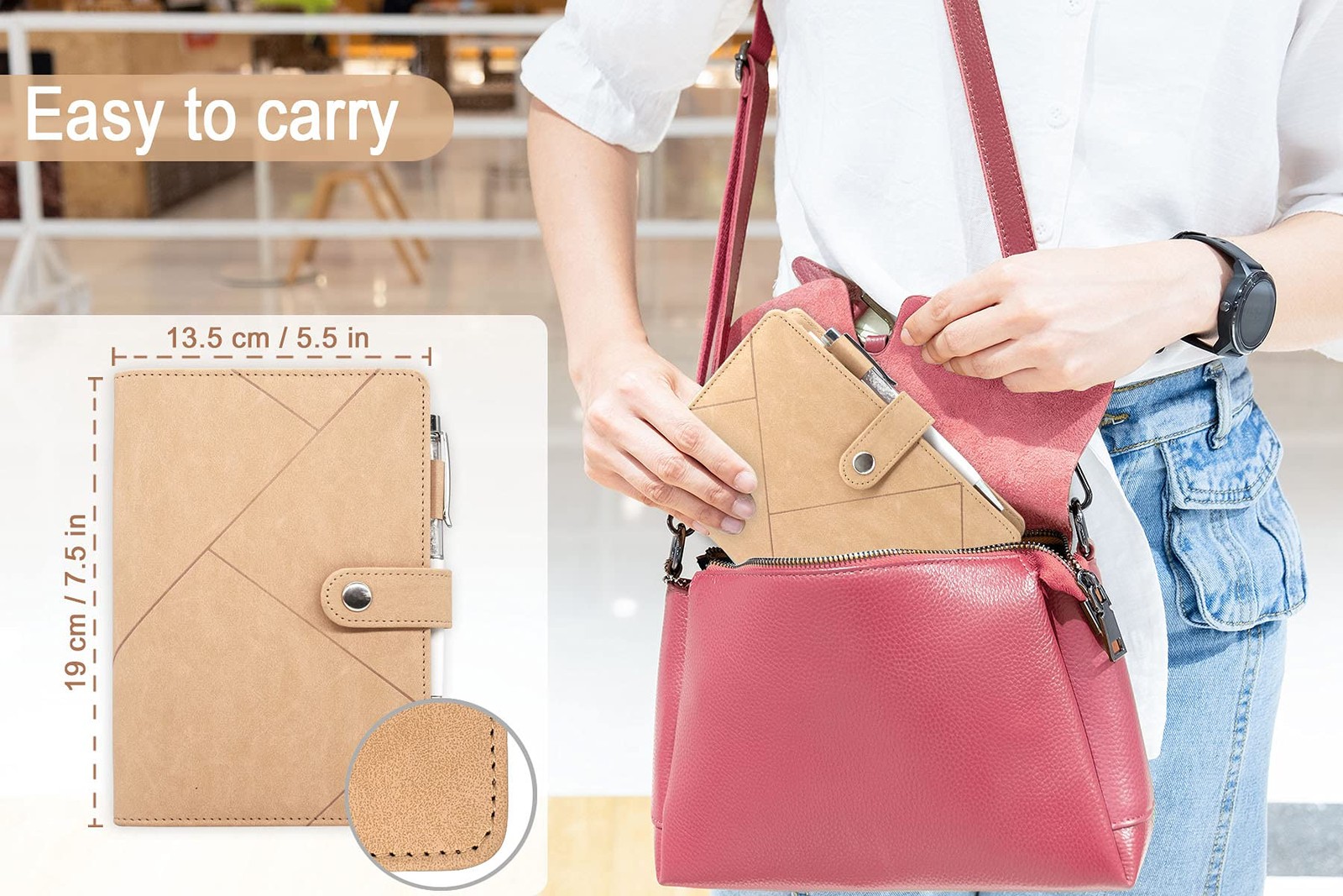Cash Envelopes Budget Money Saving Binder with Zipper PVC Pockets, Budget She…