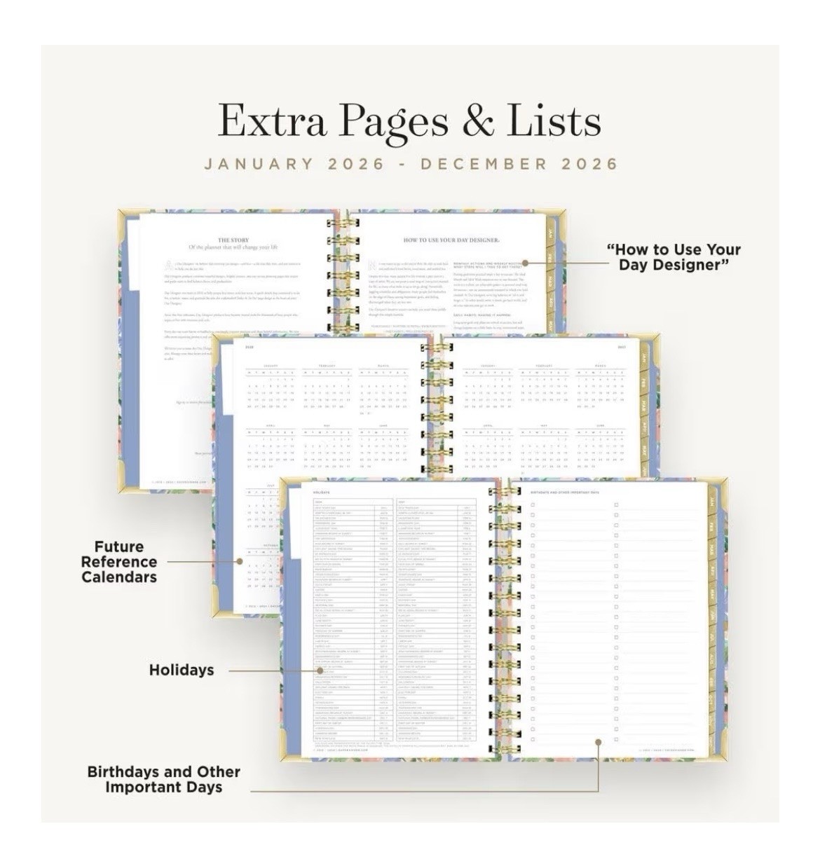 Day Designer 2026 Mini Daily Planner – Premium Planner for Stylish Organization